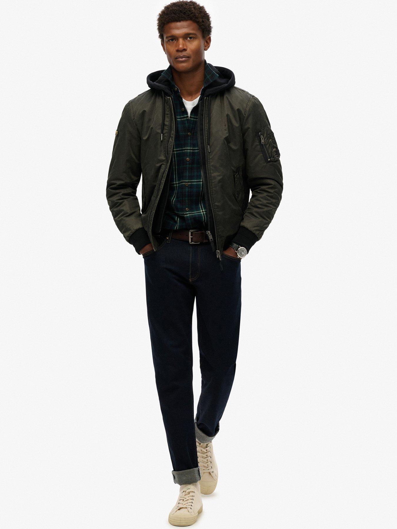 Superdry Military Ma1 Bomber Jacket Green Very