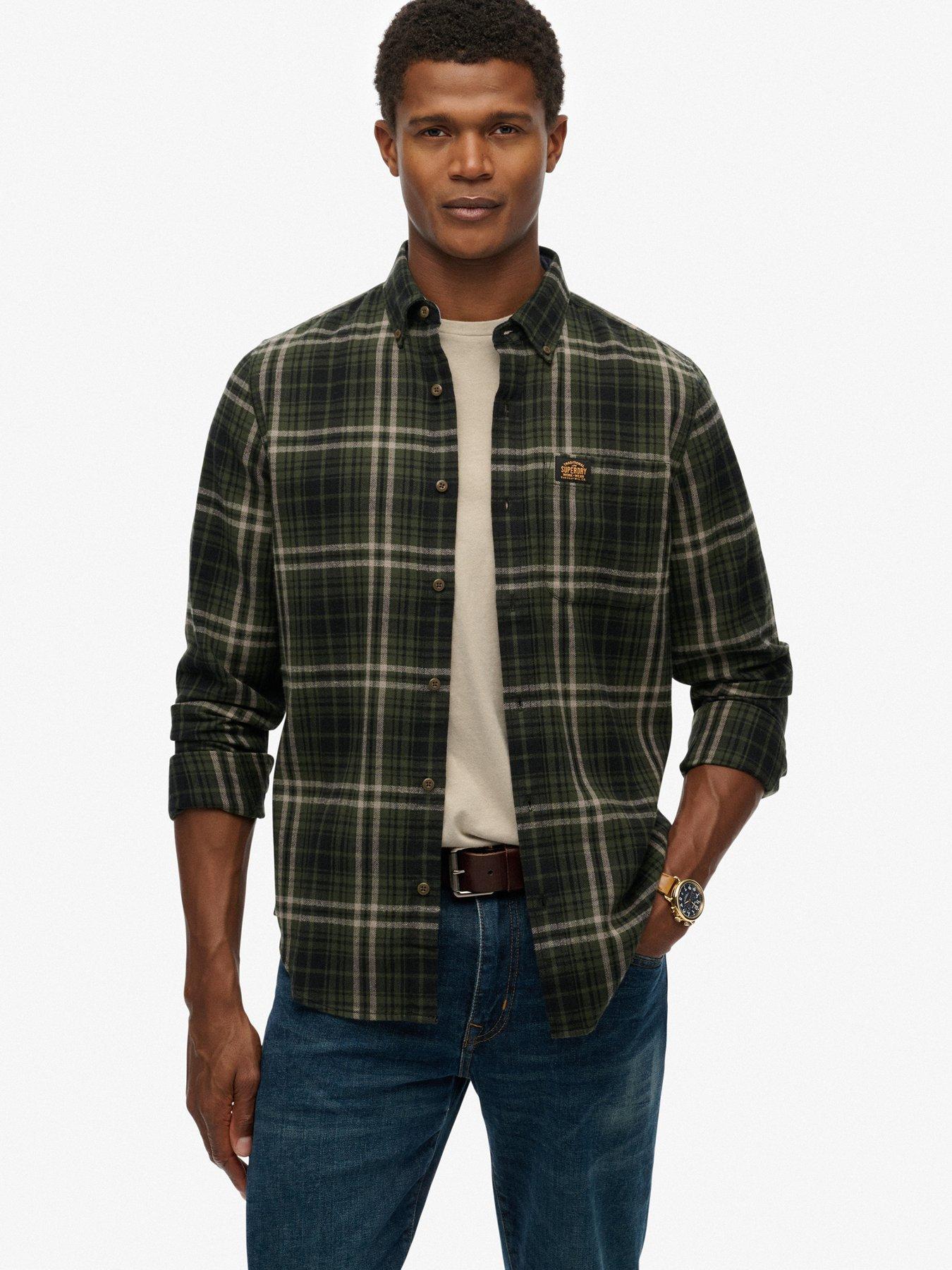 undefined Superdry Long Sleeve Cotton Lumberjack Shirt