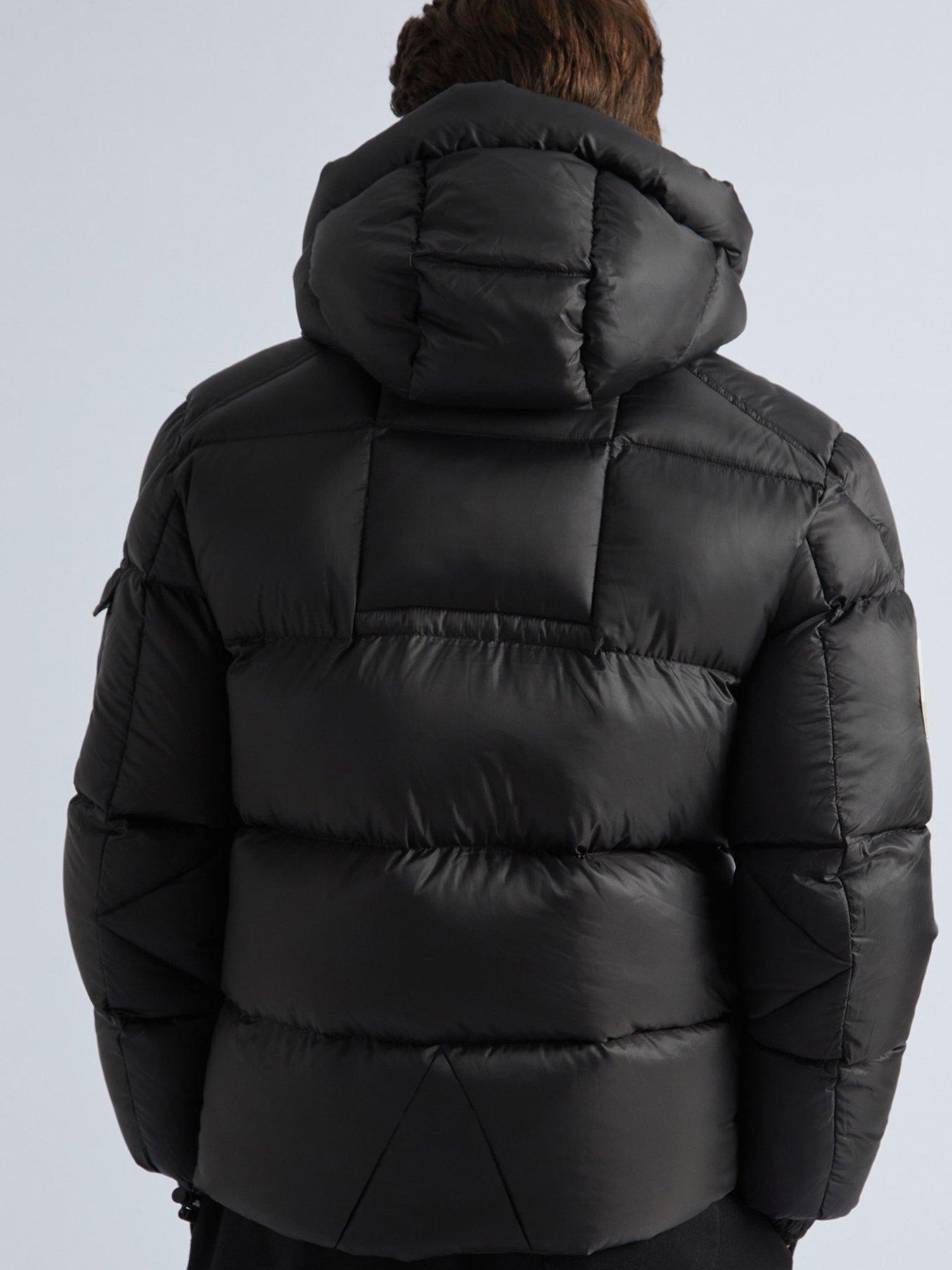 Jack1t Ez Dry Hood Padded Jacket With Detachable Hood - Black | Very