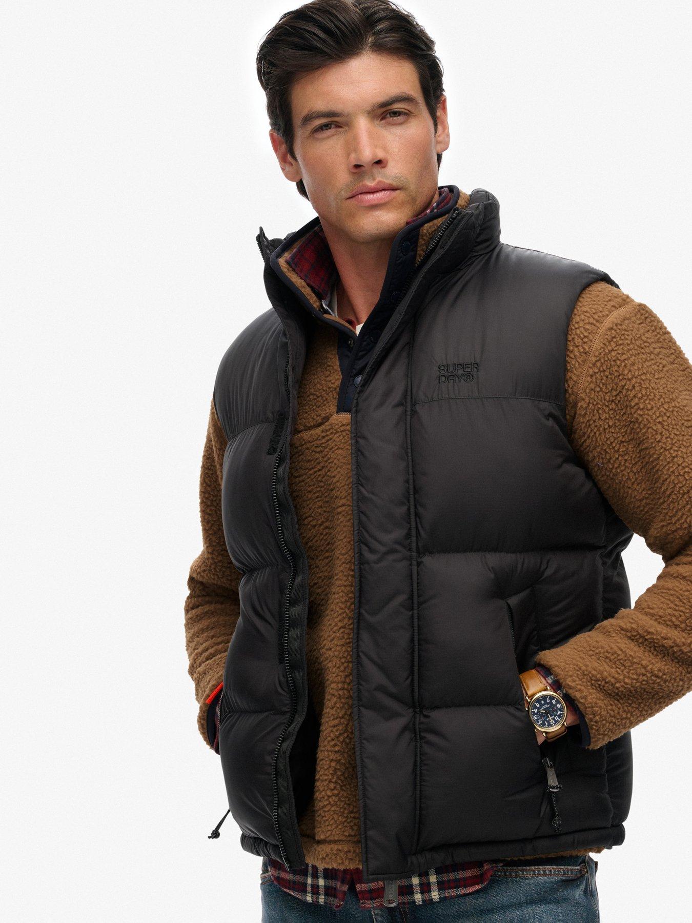 Image 2 of 5 of Superdry Tech Padded Gilet - Black