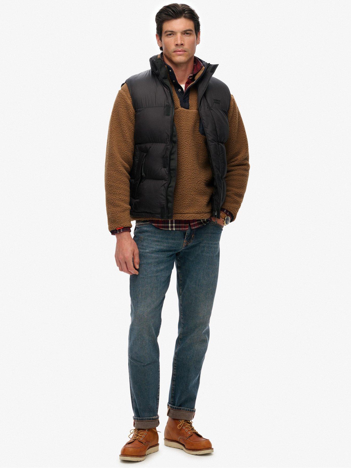 Image 3 of 5 of Superdry Tech Padded Gilet - Black