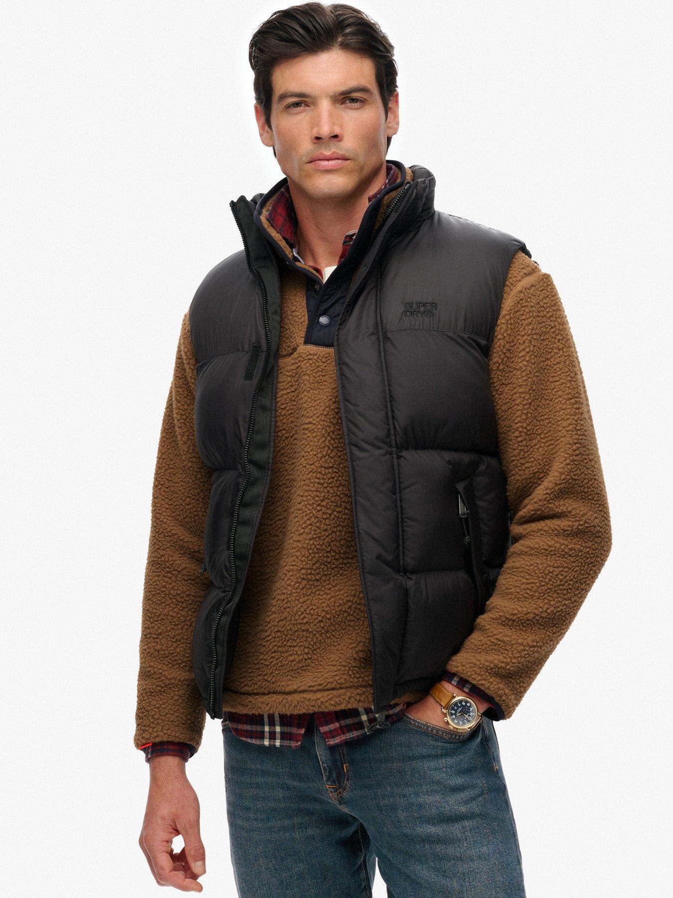 Image 5 of 5 of Superdry Tech Padded Gilet - Black