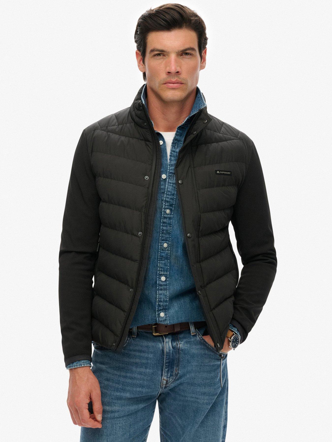 Image 1 of 6 of Superdry Storm Popper Softshell Jacket - Black