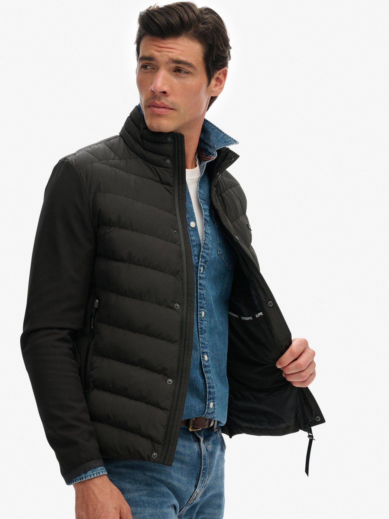 Image 2 of 6 of Superdry Storm Popper Softshell Jacket - Black