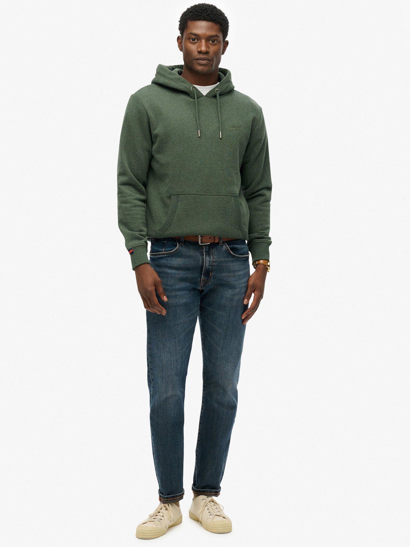 Image 3 of 5 of Superdry Essential Logo Hoodie - Green