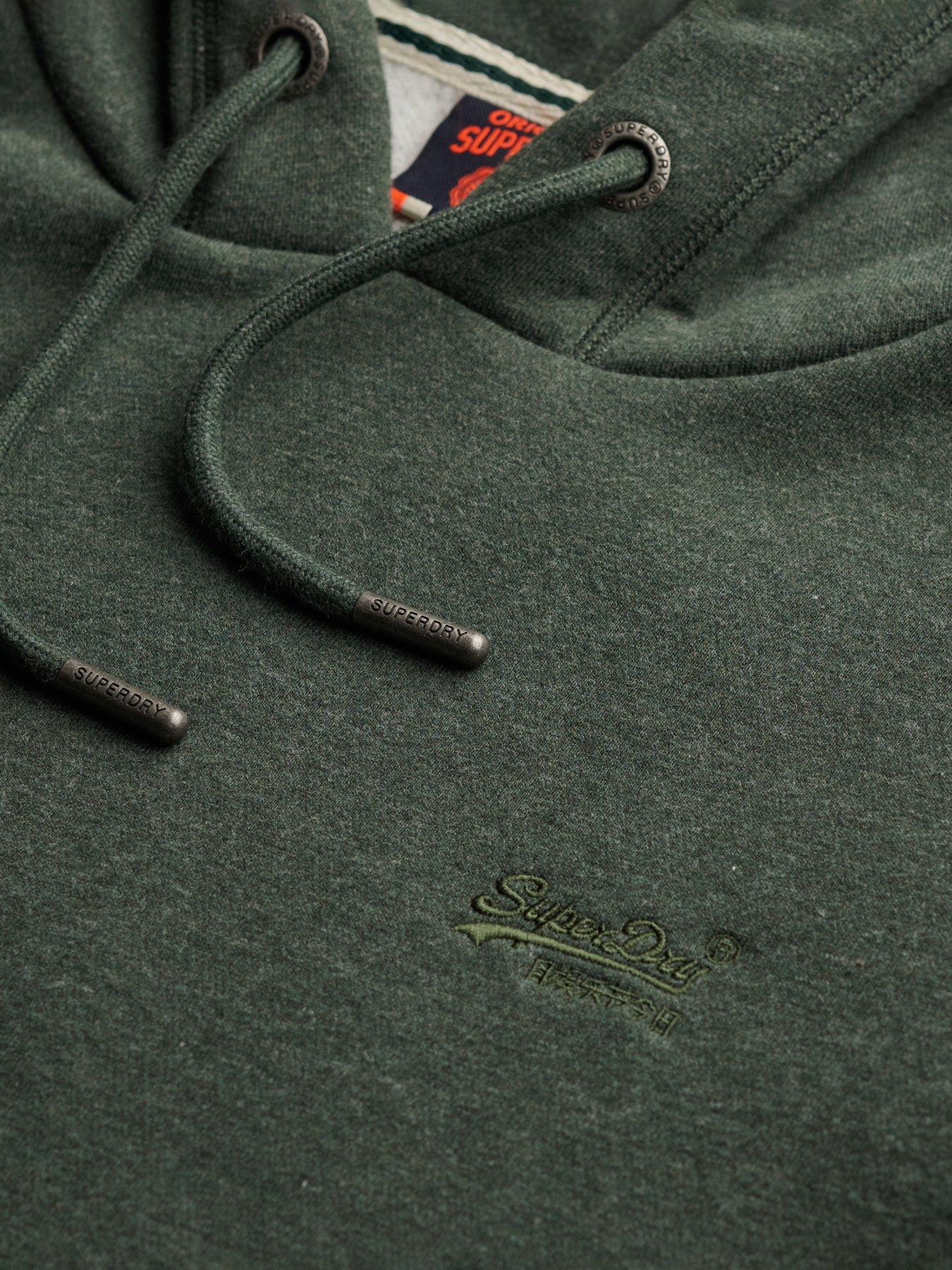 Image 5 of 5 of Superdry Essential Logo Hoodie - Green