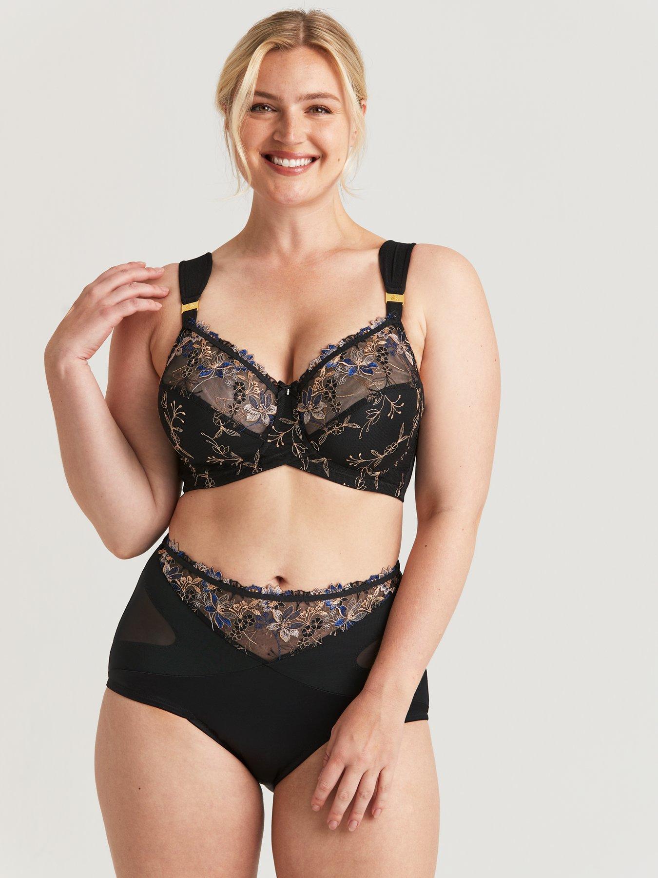 Image 3 of 6 of Miss Mary of Sweden Embroidered Dreams Bra - Black