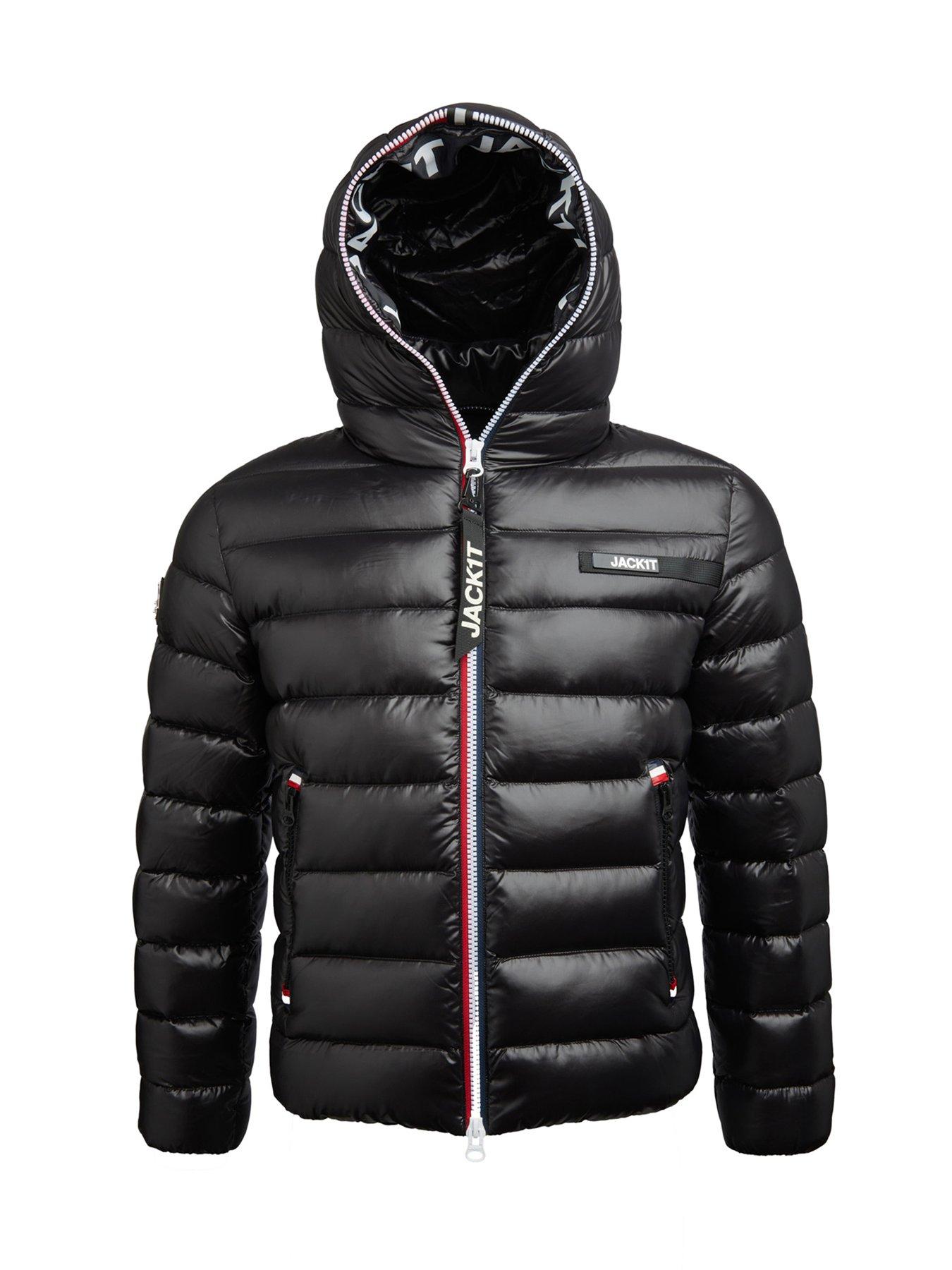 Jack1t R3D Tricolore Lightweight Down Padded Jacket - Black | Very