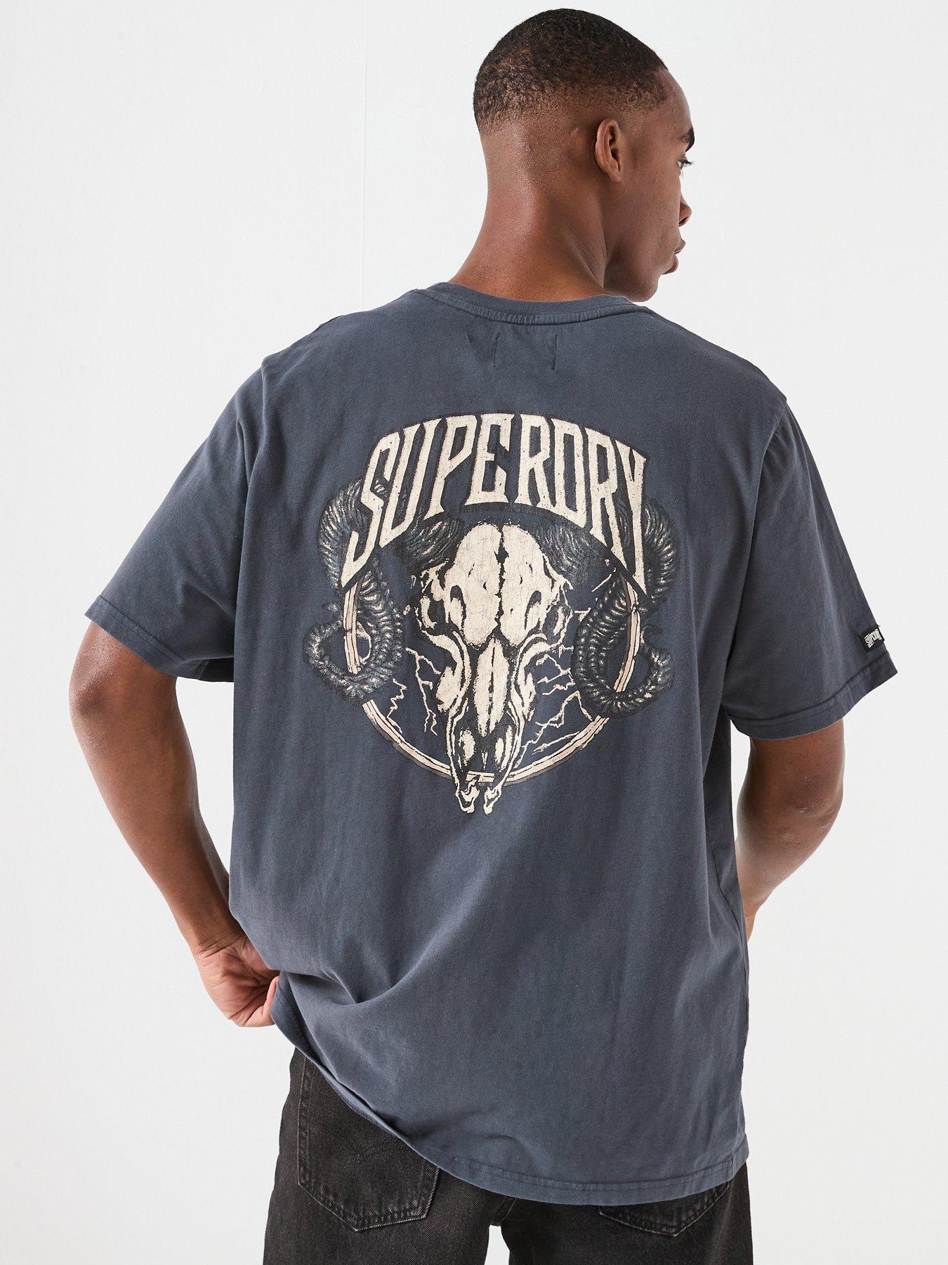 Superdry Biker Rock Relaxed T-shirt