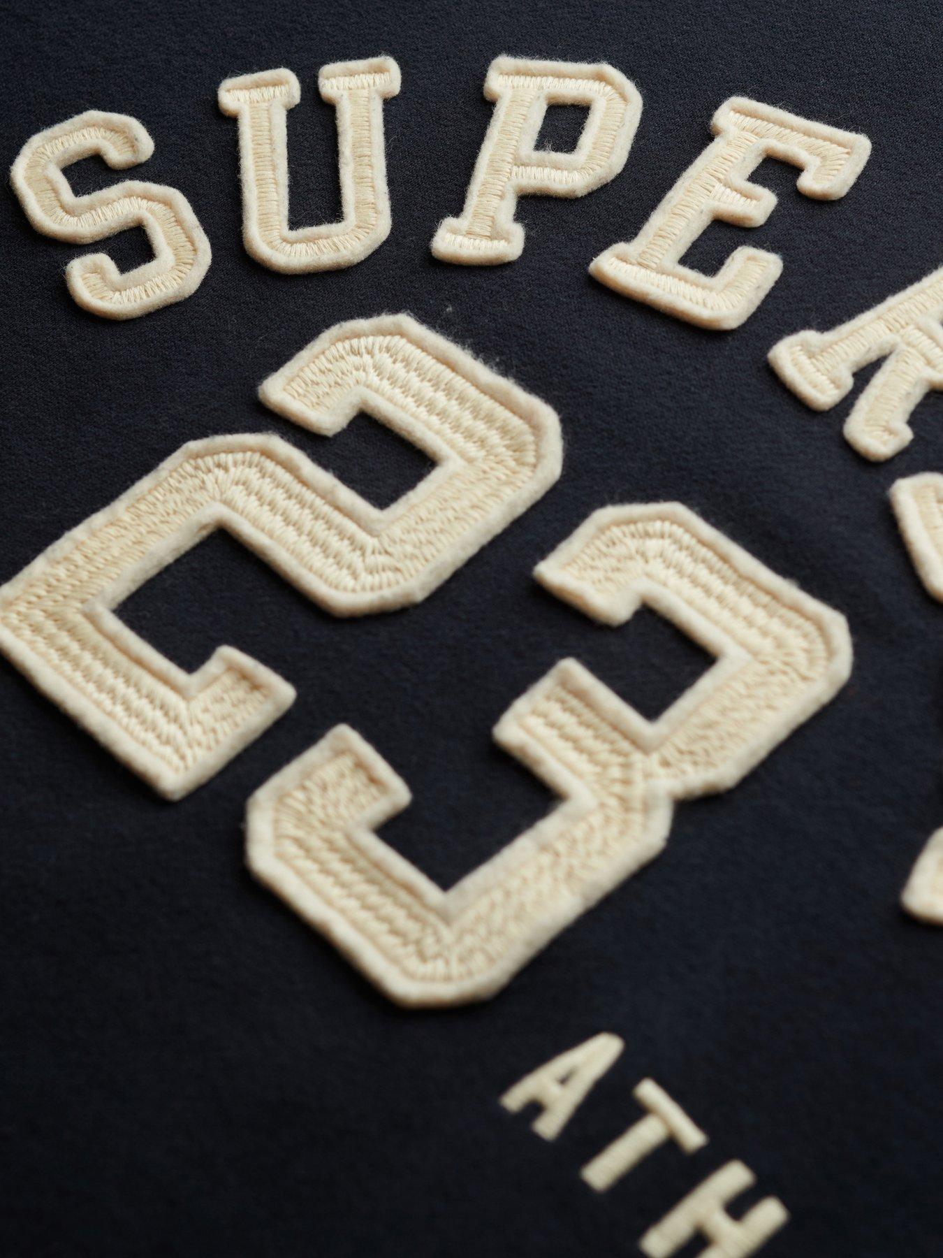 Image 2 of 3 of Superdry Vintage Athletic Crew Sweat - Navy