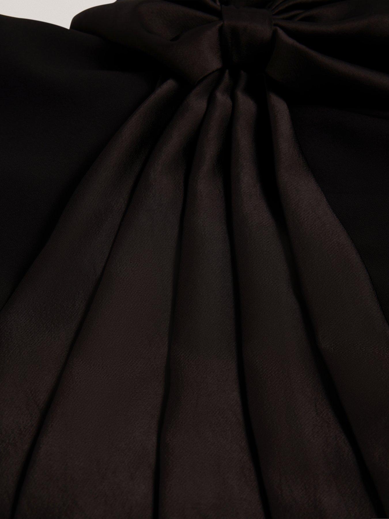 Ted Baker Tailored Sleeveless Dress With Satin Bow - Black | Very