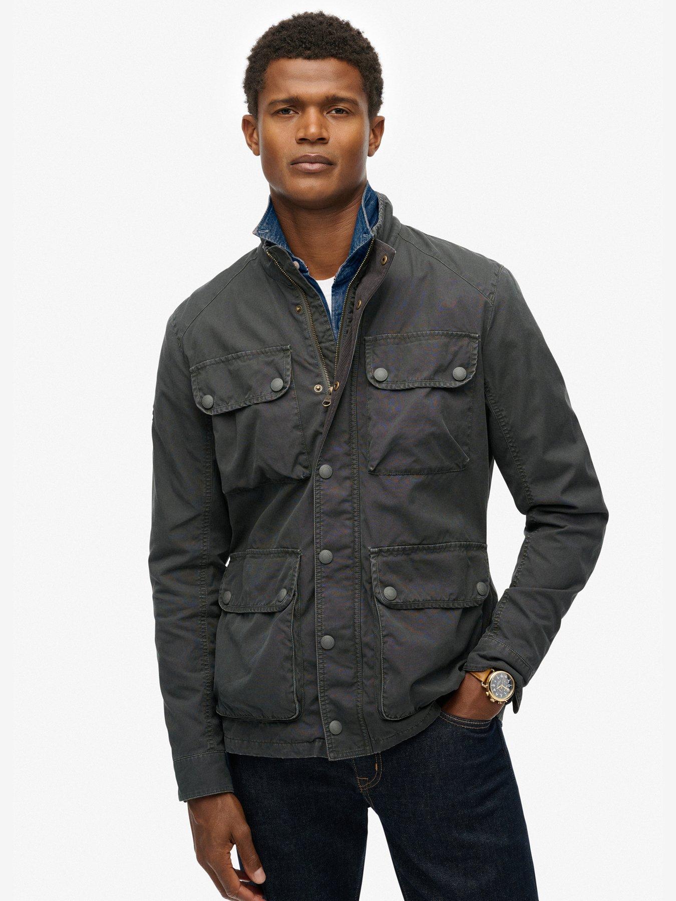 Superdry Estate 4 Padded Jacket - Black