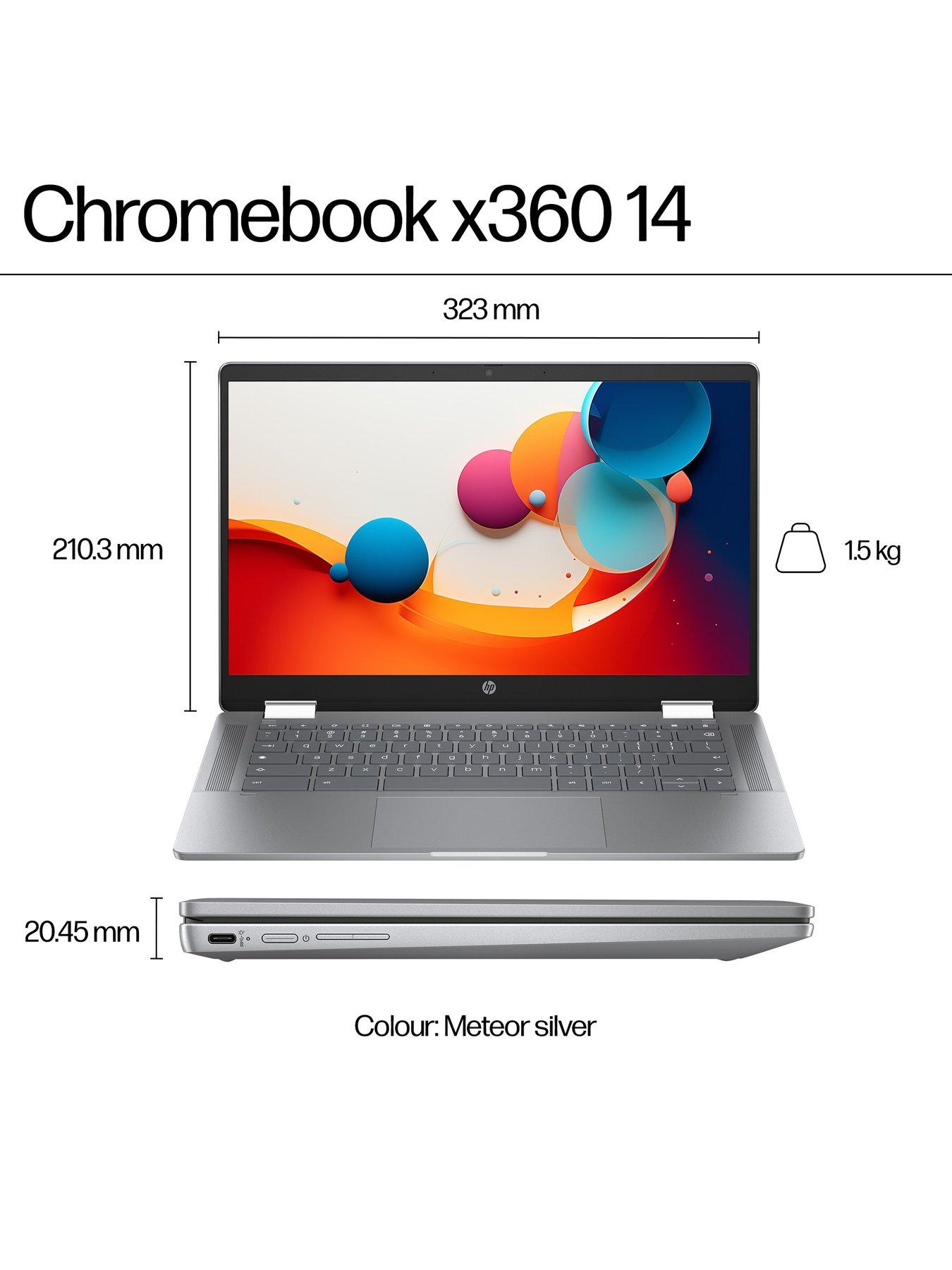 HP Chromebook x360 14b-cd0001na - 14 in - Intel® N200 - 8GB RAM