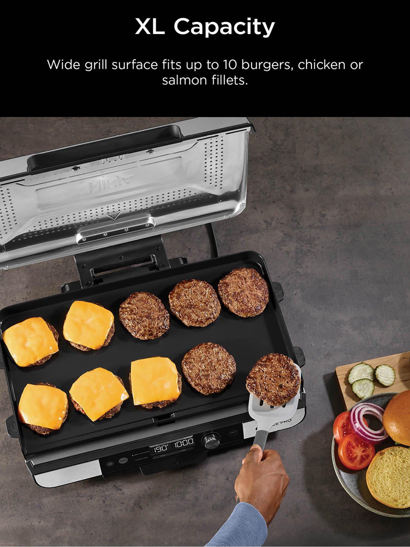 Image 5 of 7 of NINJA Sizzle Low Smoke Indoor Grill &amp; Flat Plate GX101UK