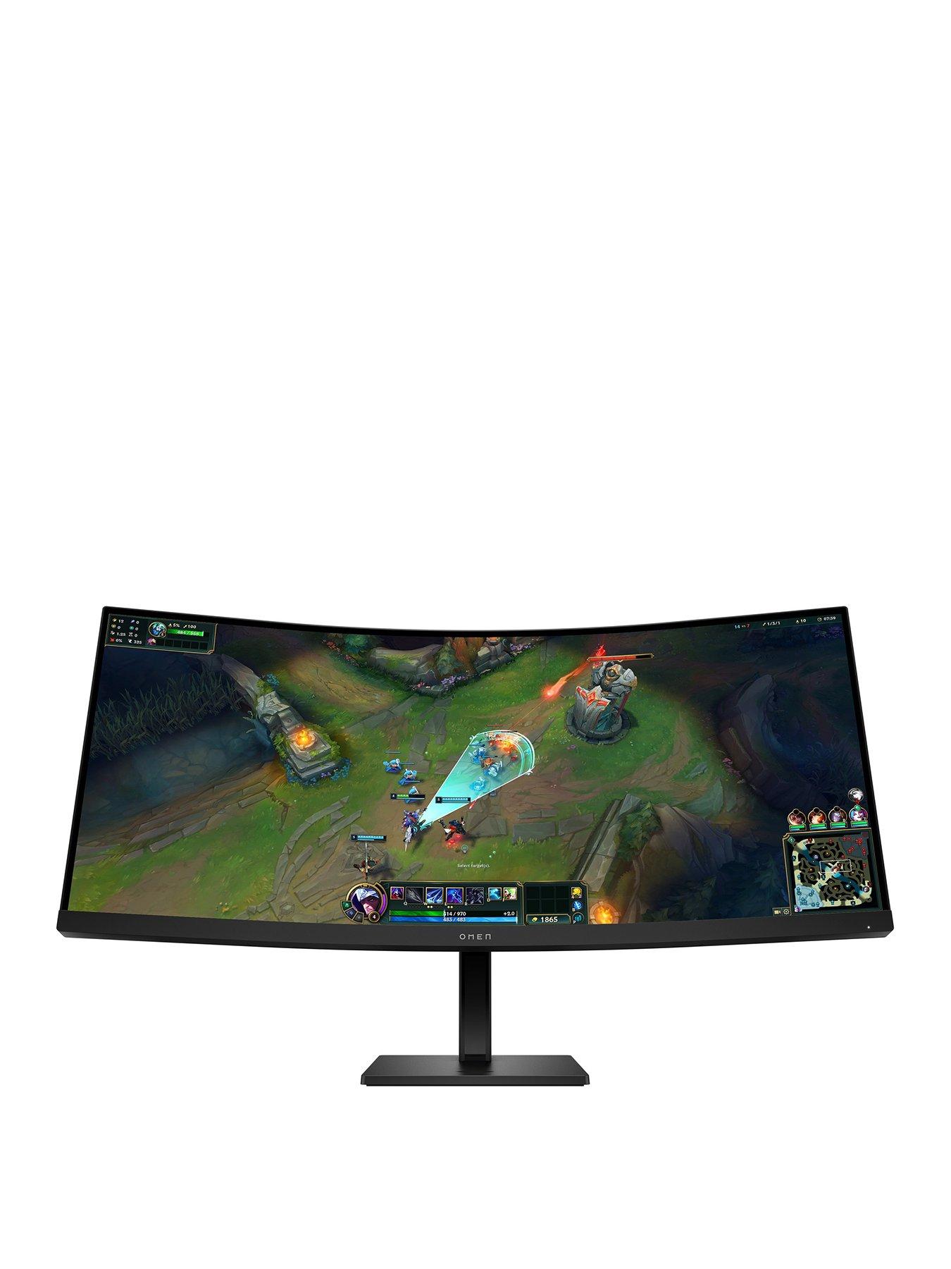 HP OMEN 34in QHD 180Hz Curved Gaming Monitor