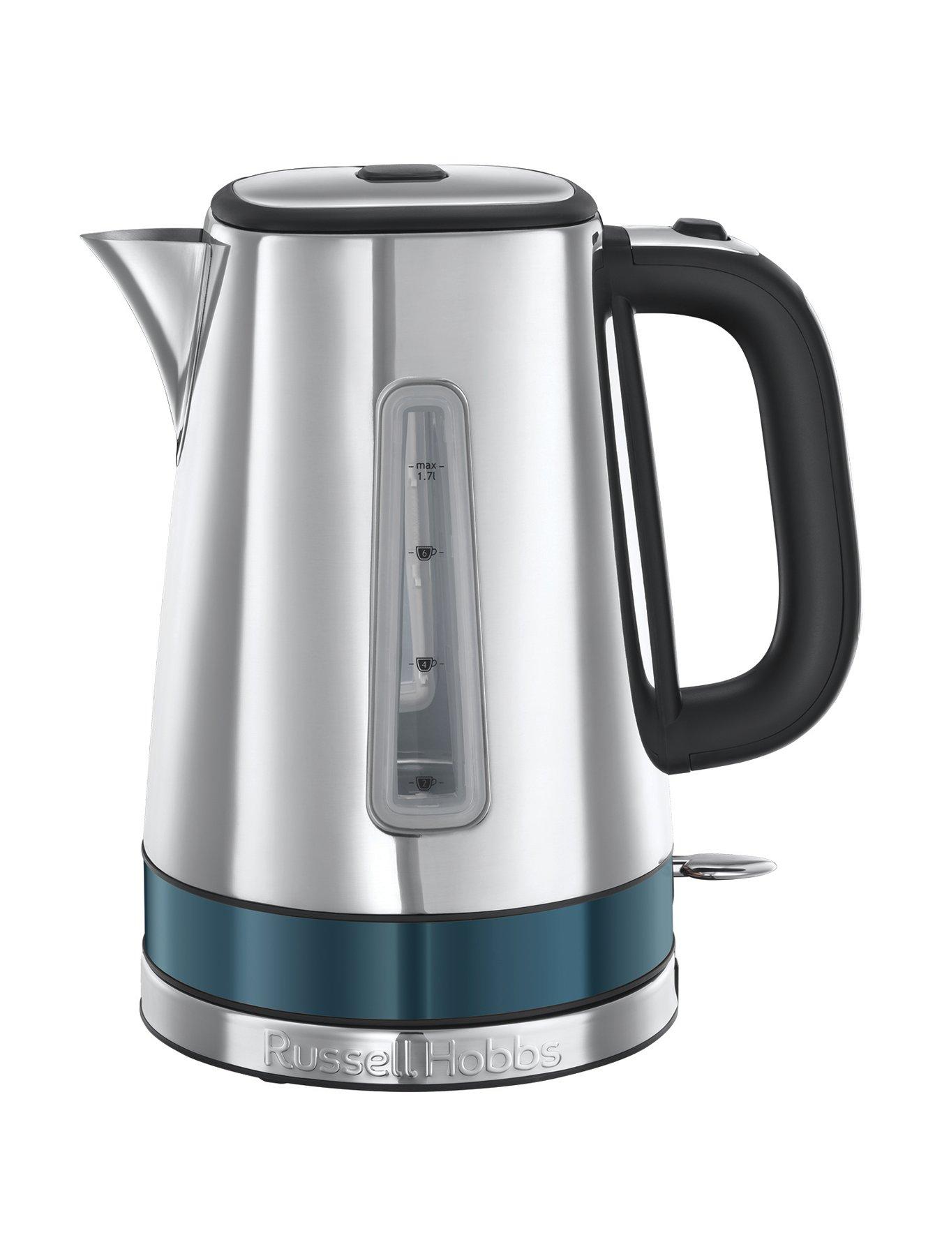 Image 3 of 7 of Russell Hobbs Distinctions Kettle and&nbsp;Toaster&nbsp;Bundle&nbsp; - Ocean Blue