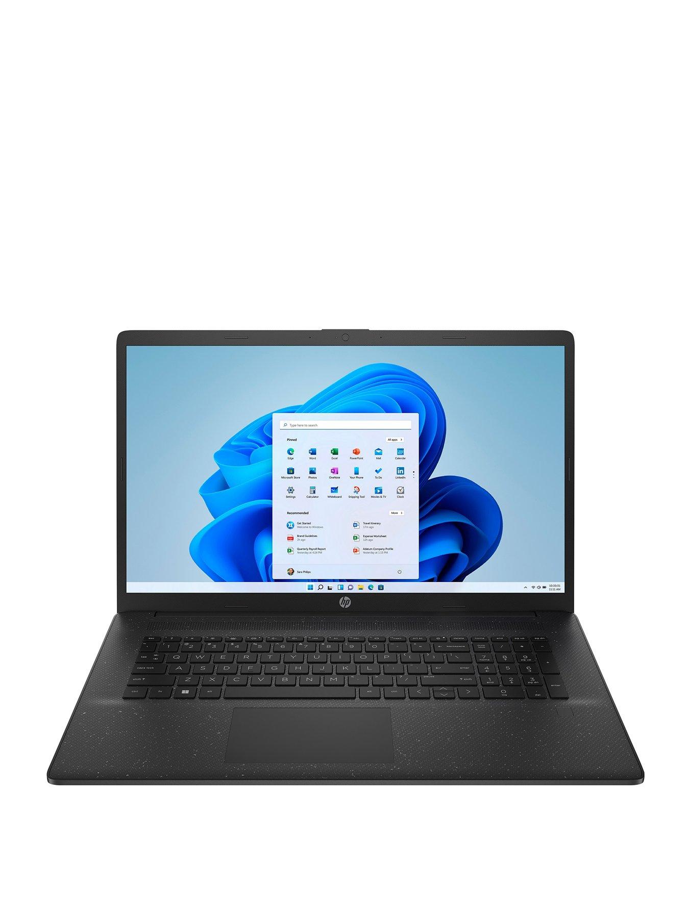 undefined 17cn3008na Laptop  - 17.3 in  - Intel N100 - 4GB RAM - 128GB  - Black