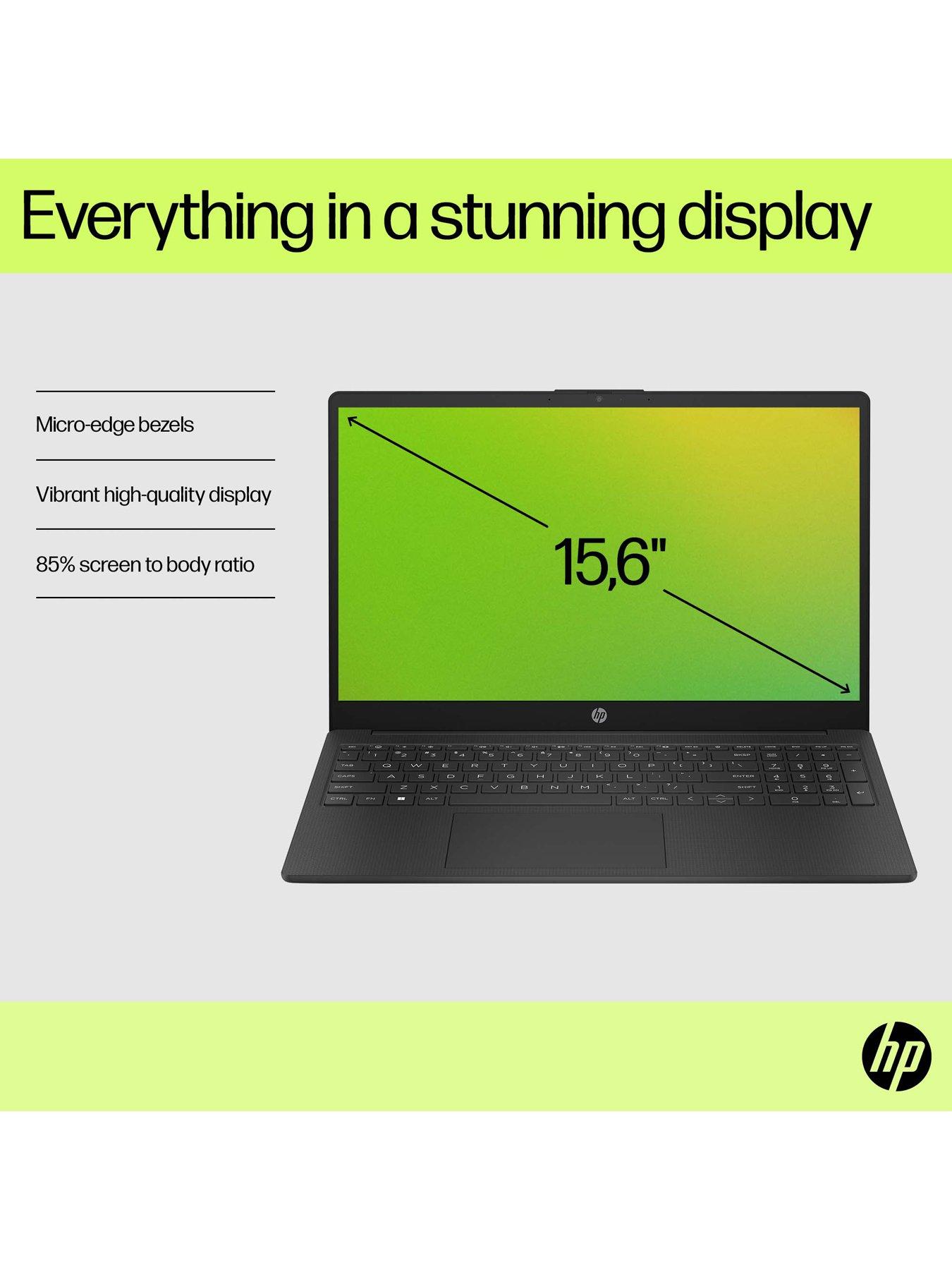 Image 6 of 8 of HP 15-fd0059na Laptop - 15.6 in - Intel Core i3 - 8GB RAM - 128GB &ndash; Black