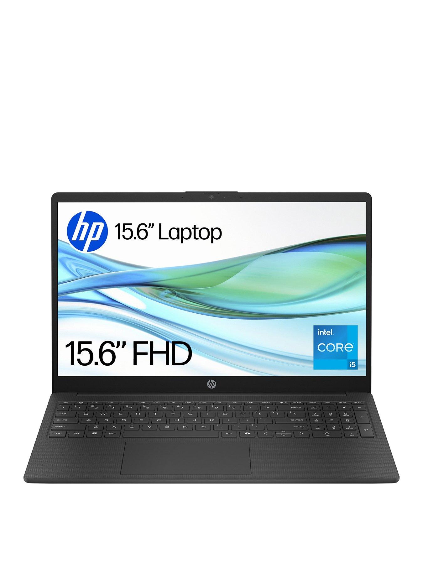 HP 15-fd0064na Laptop - 15.6in FHD, Intel® Core™ i5, 8GB RAM, 256GB - Black