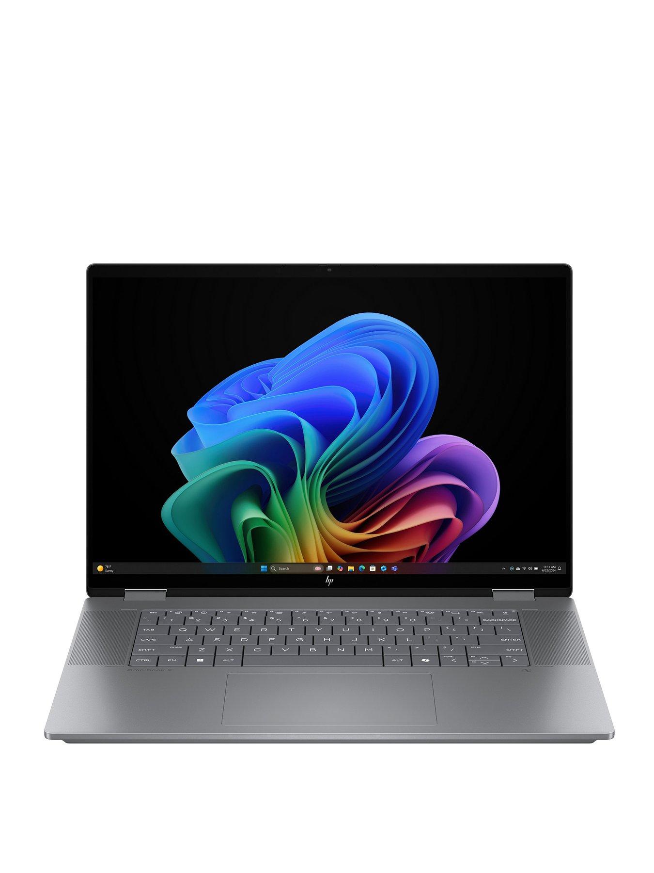 undefined OmniBook X Flip CoPilot+PC  - AMD Ryzen AI 7 - 16GB RAM - 1TB  - 16 in  - Silver