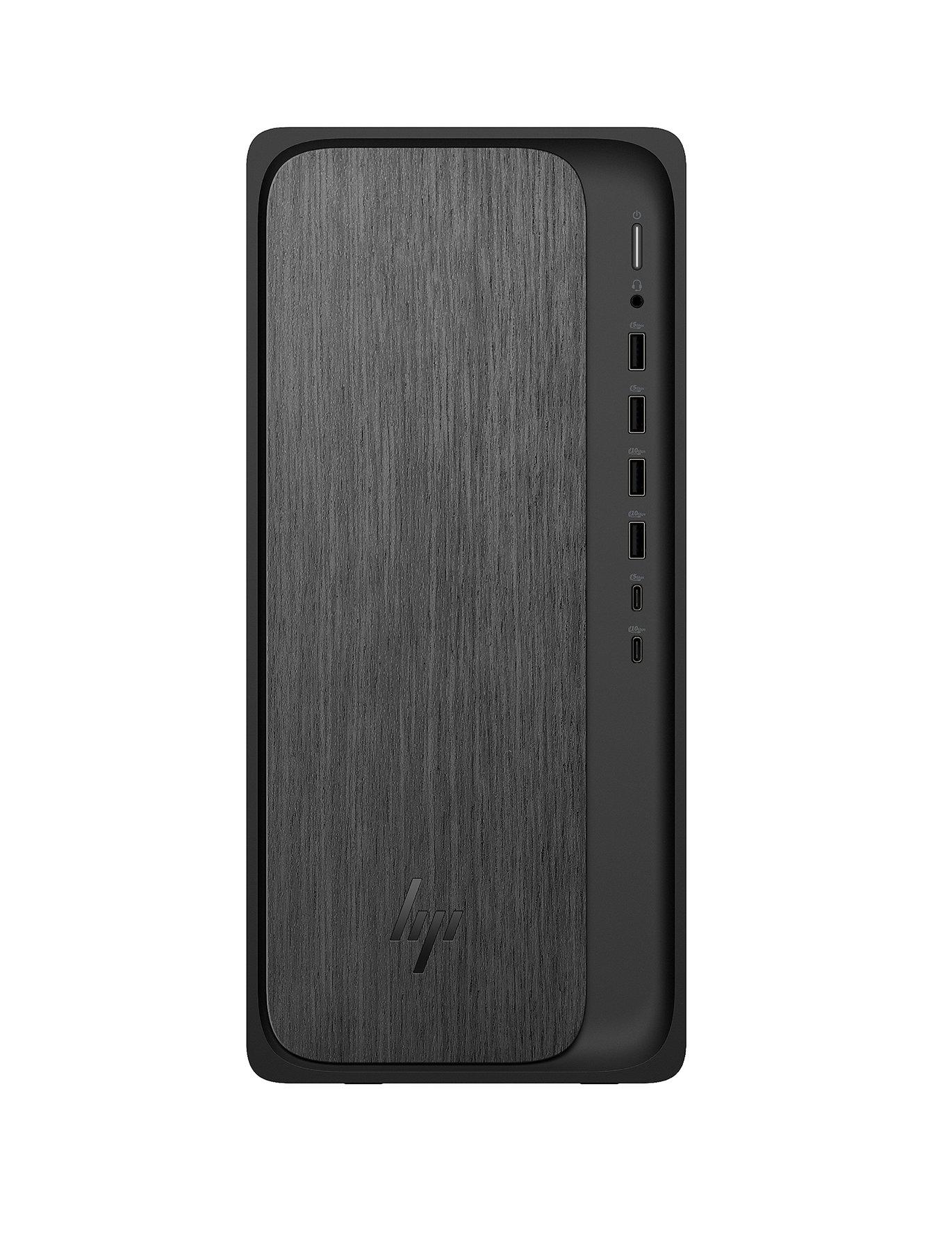 Image 1 of 7 of HP OmniDesk Desktop PC&nbsp;- AMD Ryzen 7, 8GB RAM, 1TB SSD