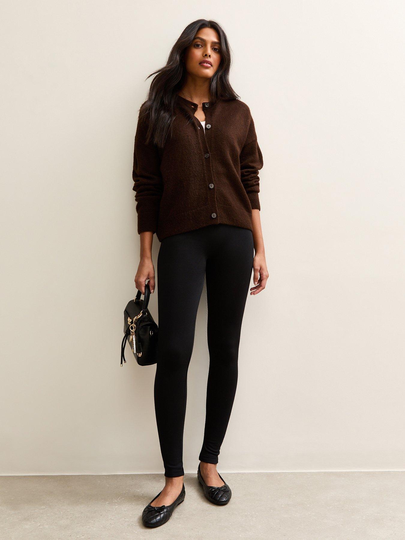 New Look Black Fleece Lined Leggings