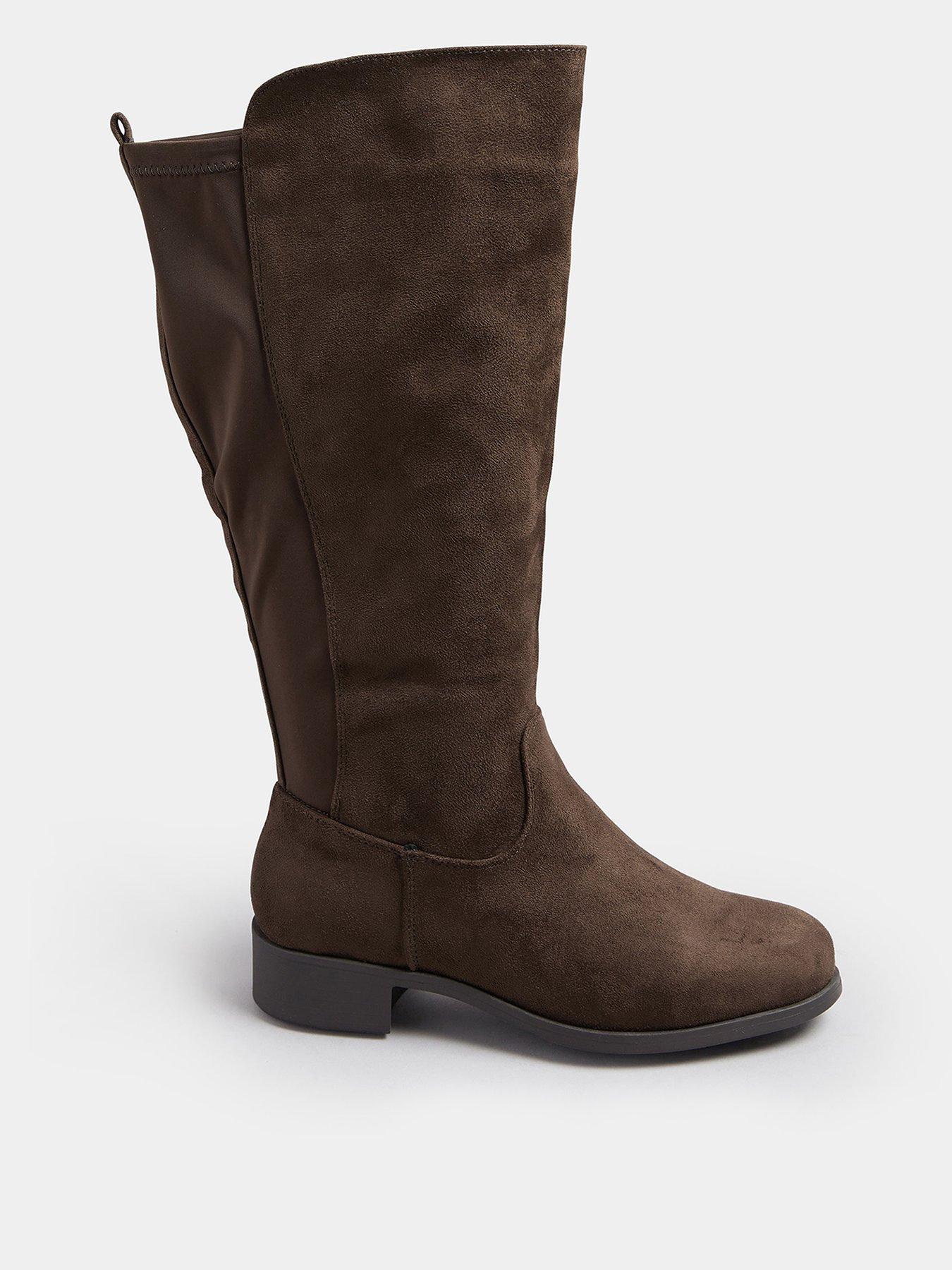 undefined Extra Wide Fit Stretch Knee High Boot