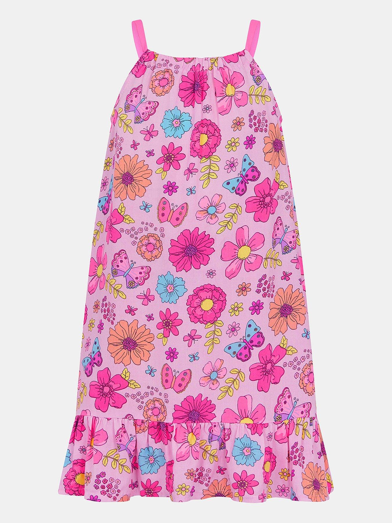 undefined Girls Retro Bloom Dress - Multi