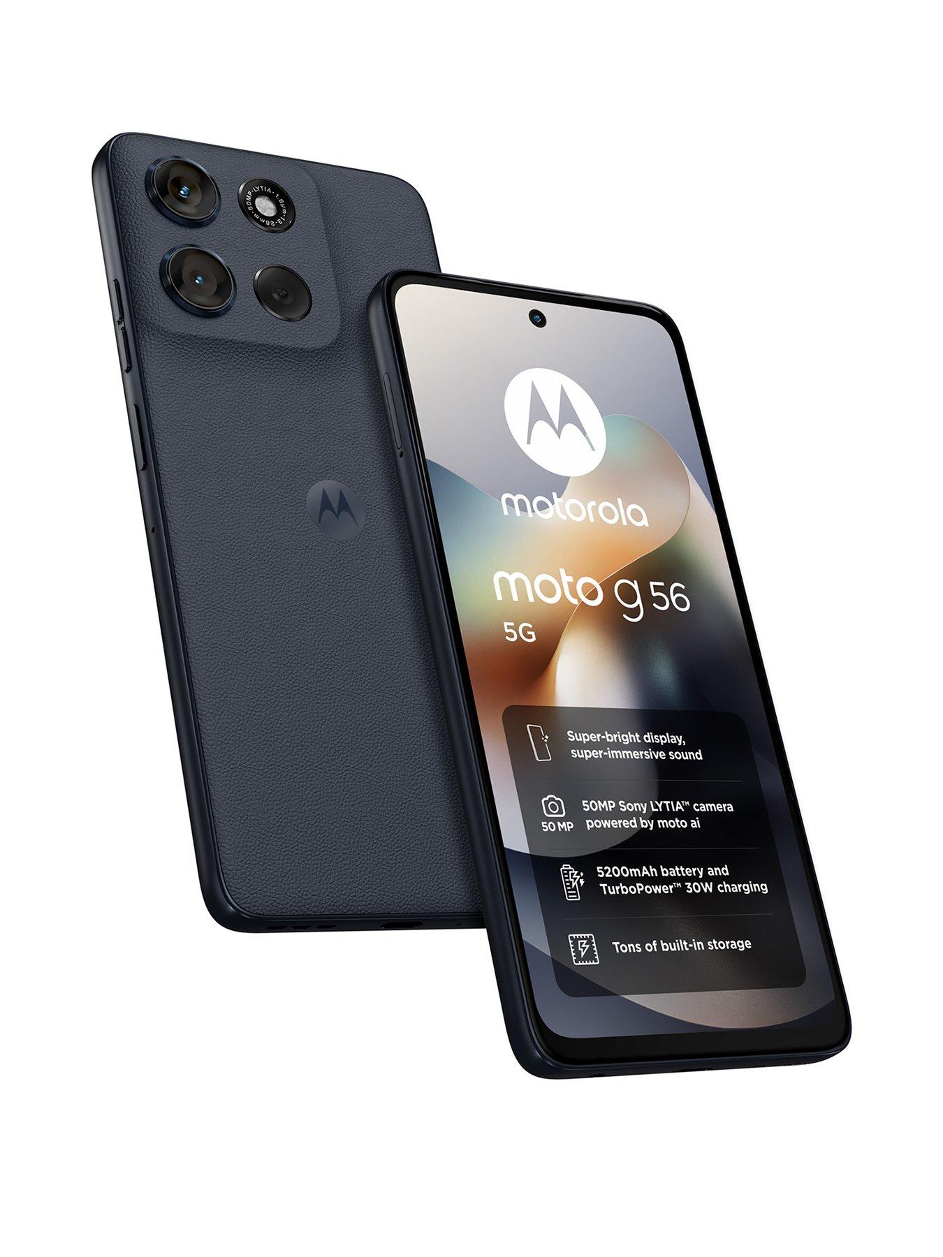 undefined Moto G56 5G, 8GB RAM  &  256GB Storage - Grey Mist