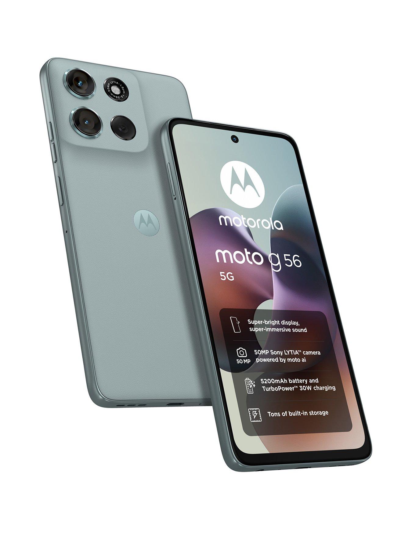 undefined Moto G56 5G, 8GB RAM  &  256GB Storage - Grey Mist