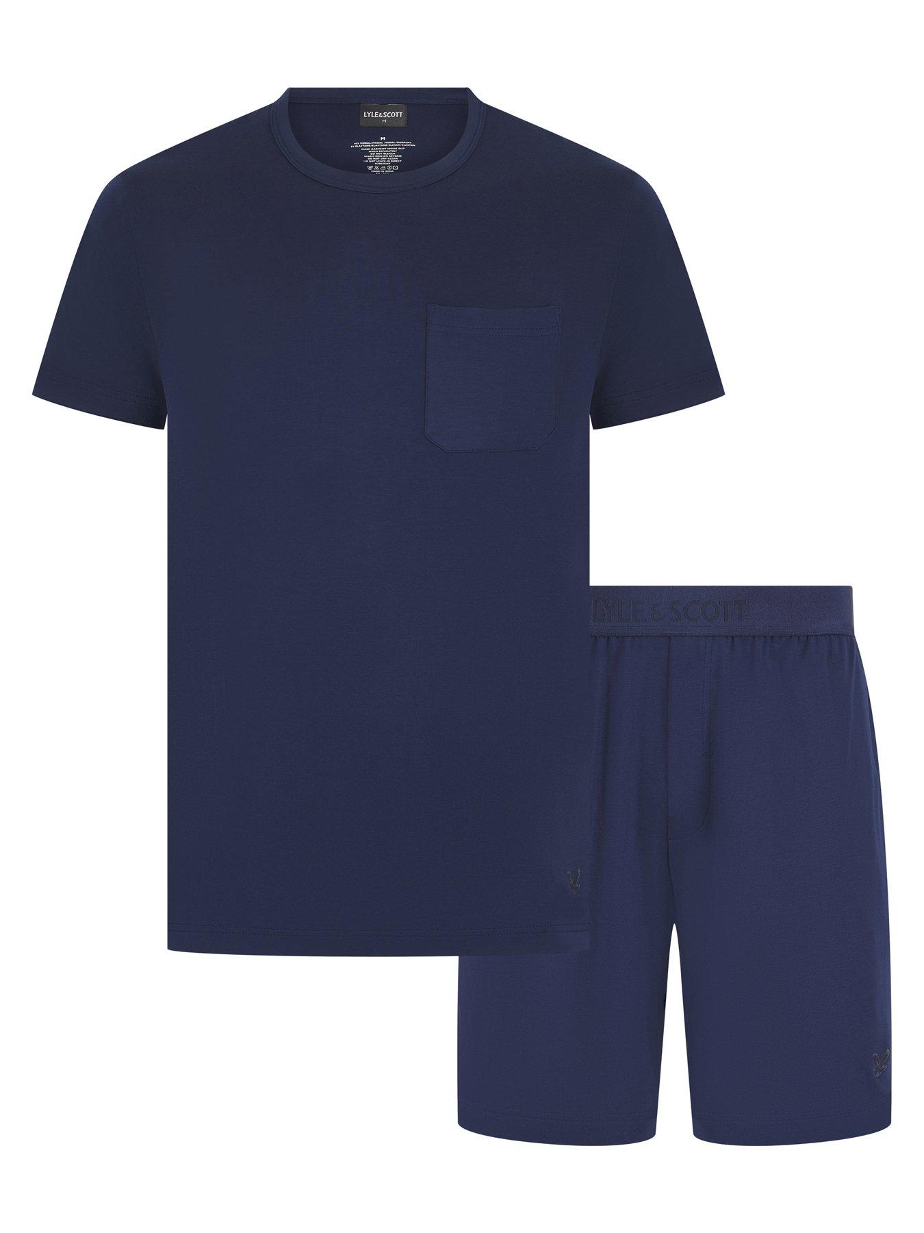 Pyjama Homme 2 Pièces Coton Manches Longues – Boutons + Poches – Confort Hiver Doux