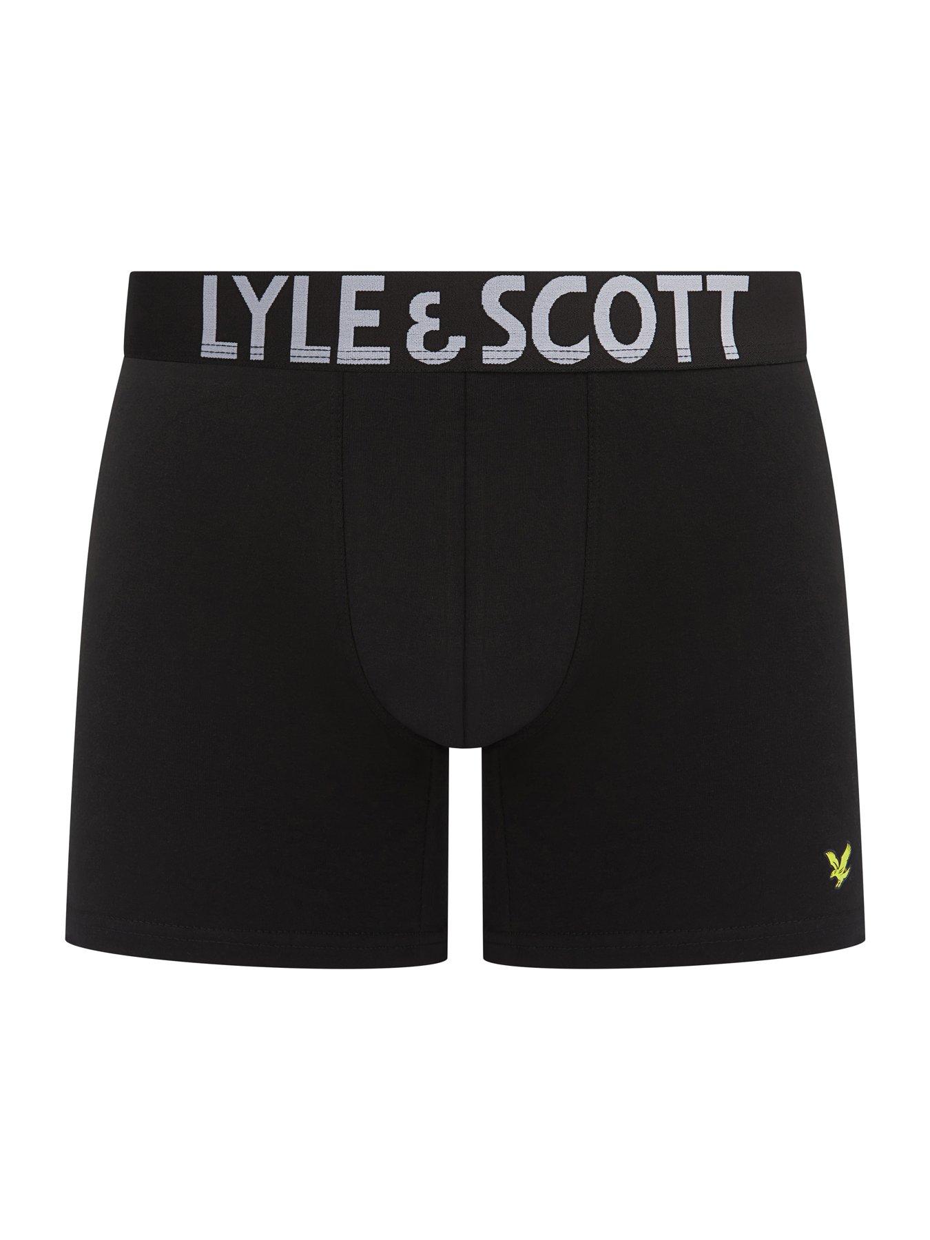 Image 2 of 3 of Lyle & Scott Lyle &amp; Scott Creed Boxer and Socks Gift Set