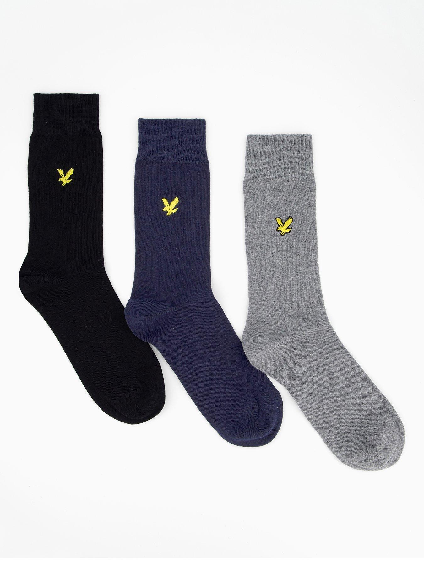 Lyle & Scott Lyle  &  Scott Angus 3 Pack Socks