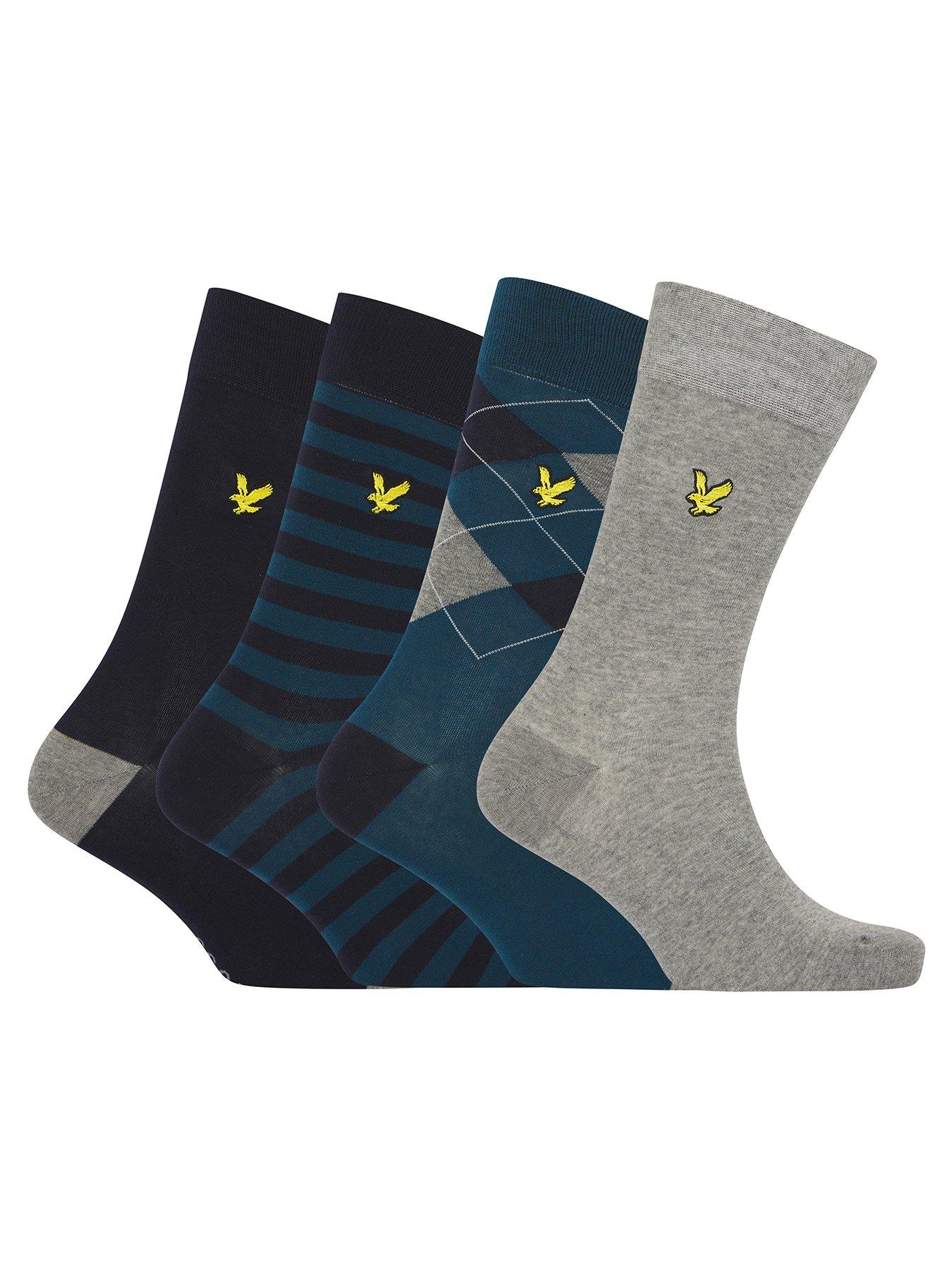 Lyle & Scott Lyle & Scott Abraham 4 Pack Socks