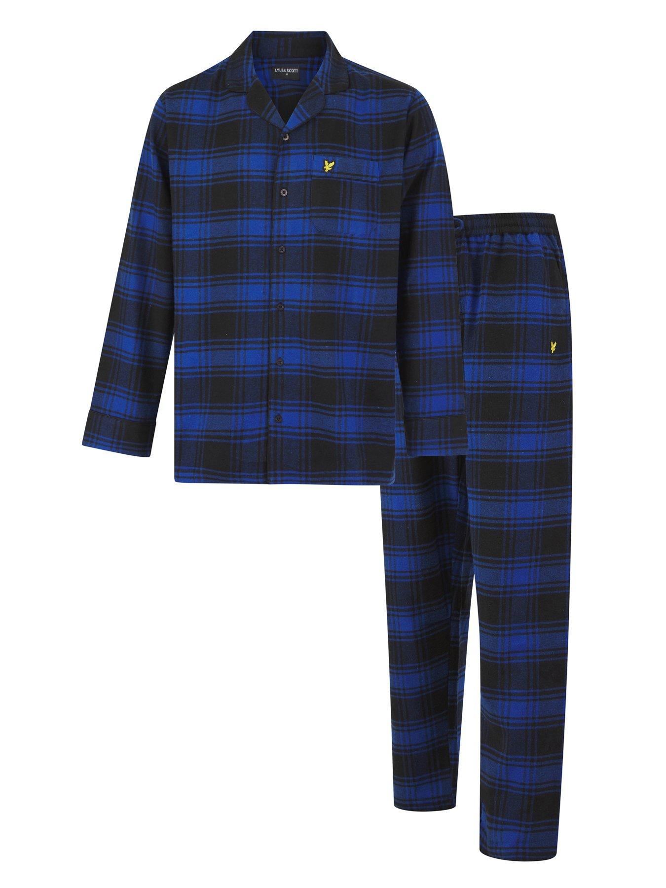 Lyle & Scott Lyle  &  Scott Julian Check Print Pyjama Set