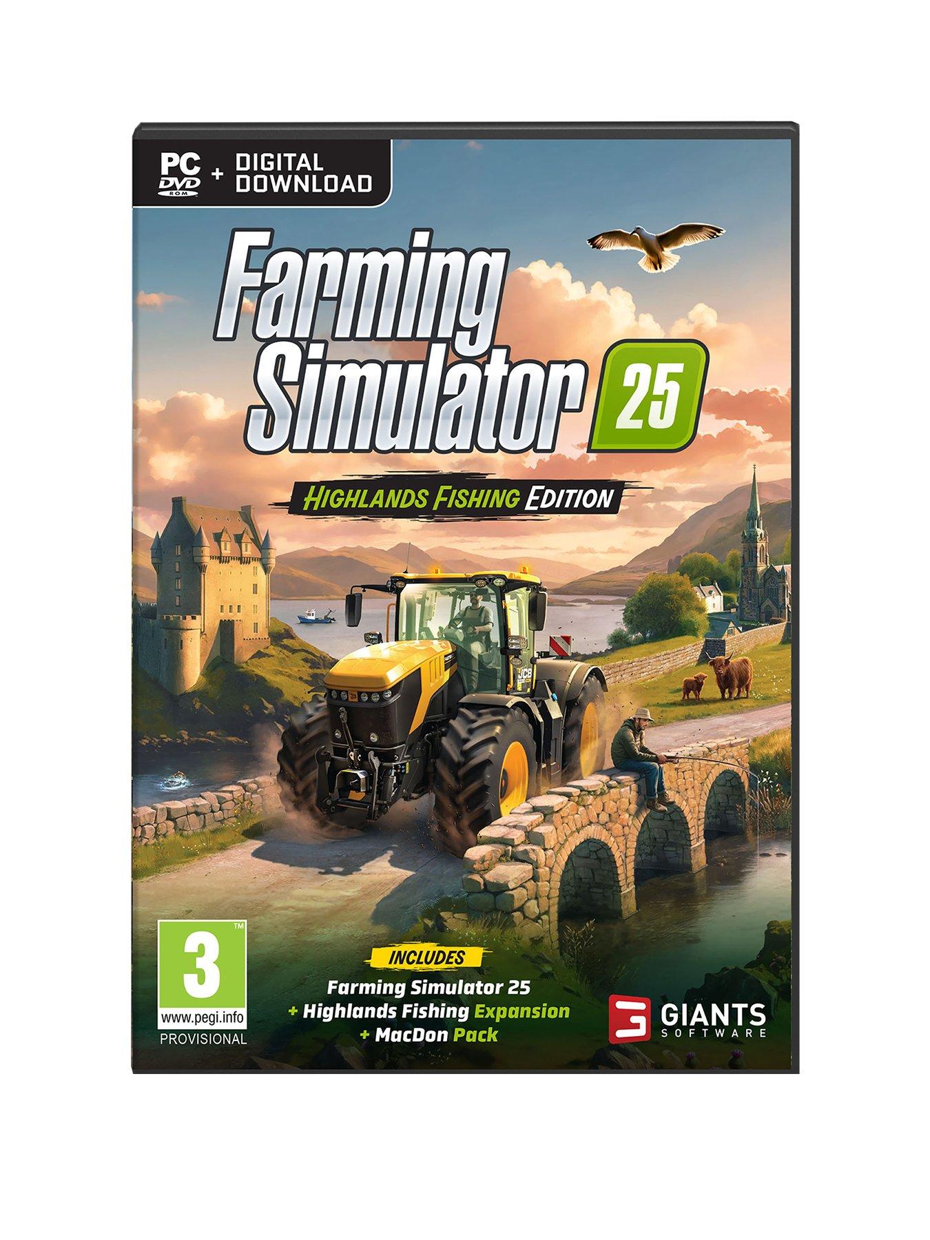 PC Games Farming Simulator 25: Highlands Fishing Edition