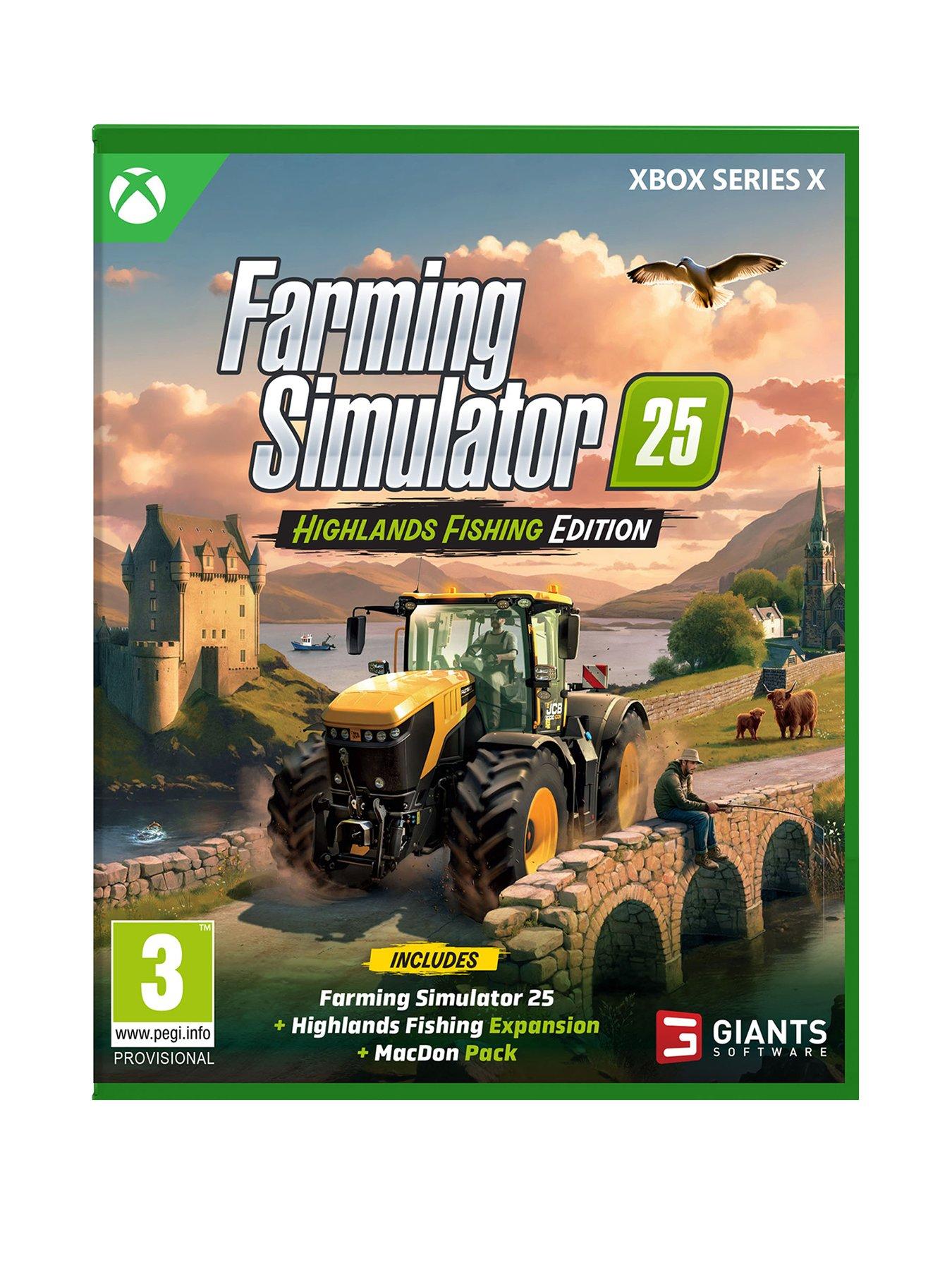 Image 1 of 7 of Xbox Farming Simulator 25:&nbsp;Highlands Fishing Edition