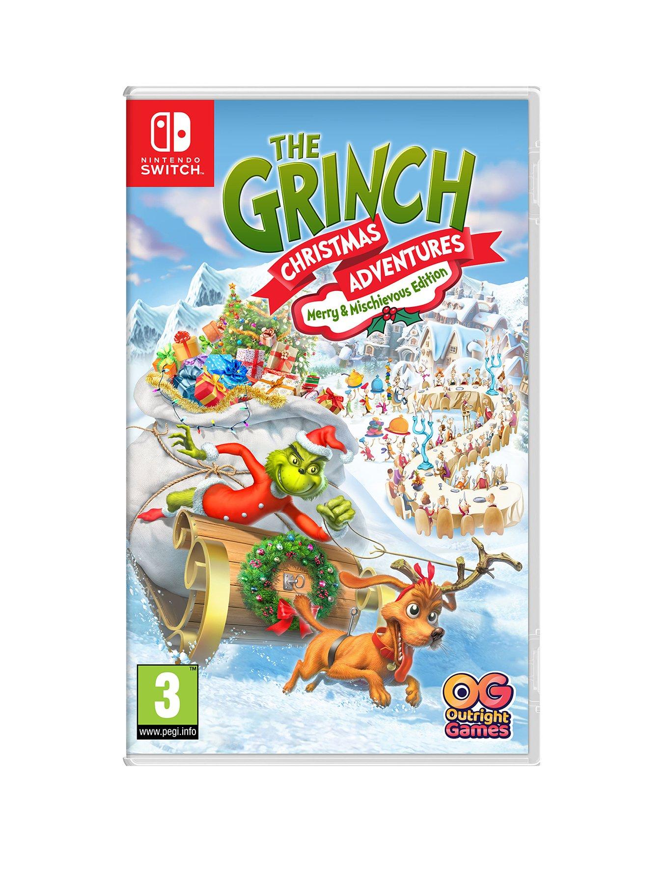 Image 1 of 6 of Nintendo The Grinch: Christmas Adventures - Merry &amp; Mischievous Edition