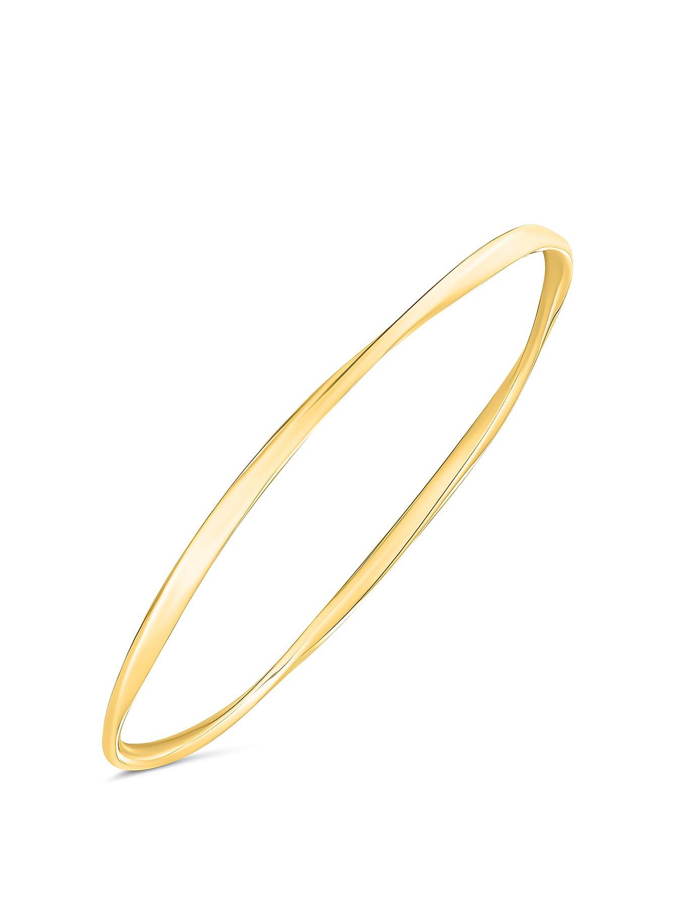 Beaverbrooks Gold Plated Bangle