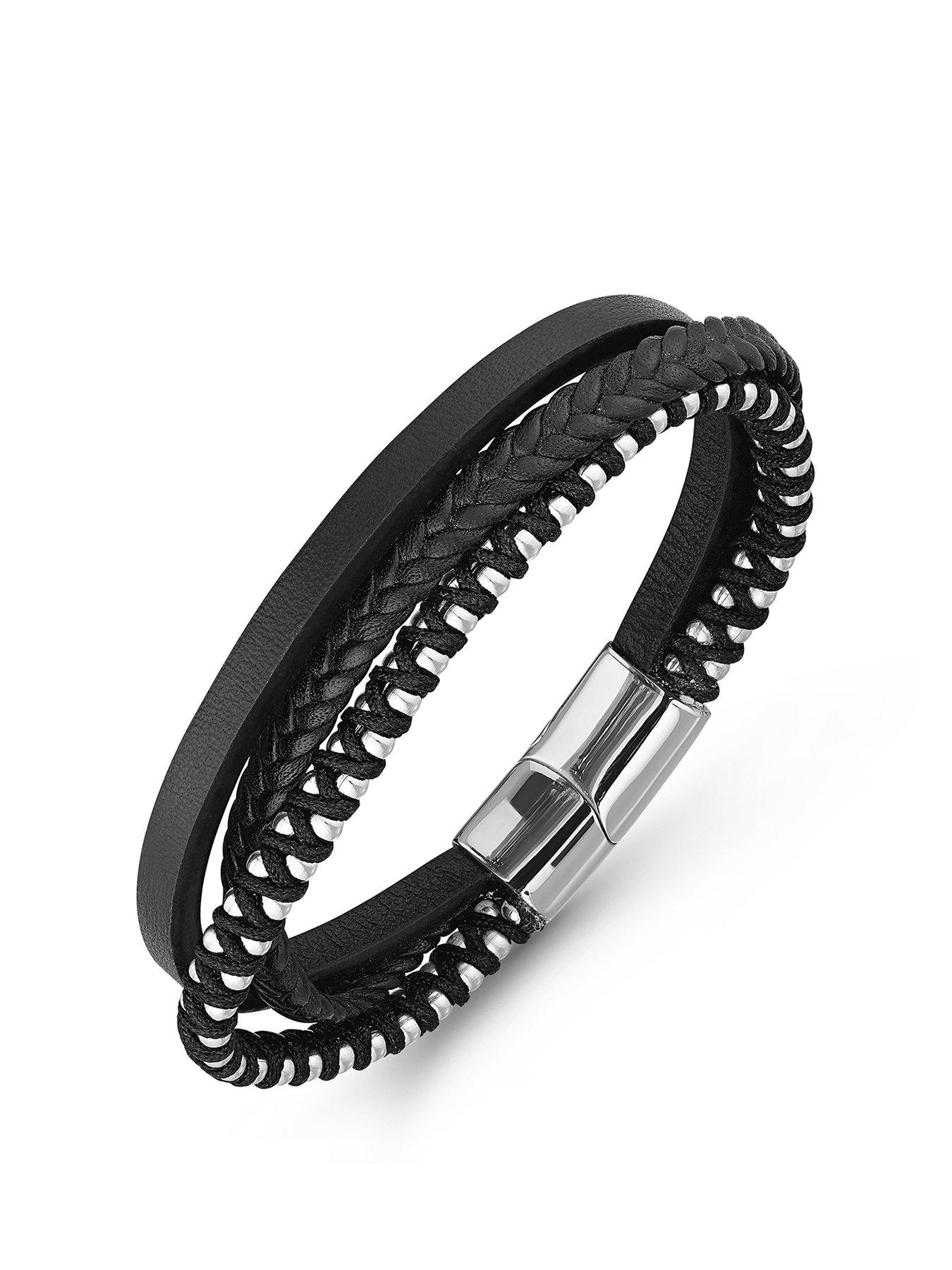 Beaverbrooks 3 Row Magnet Bracelet