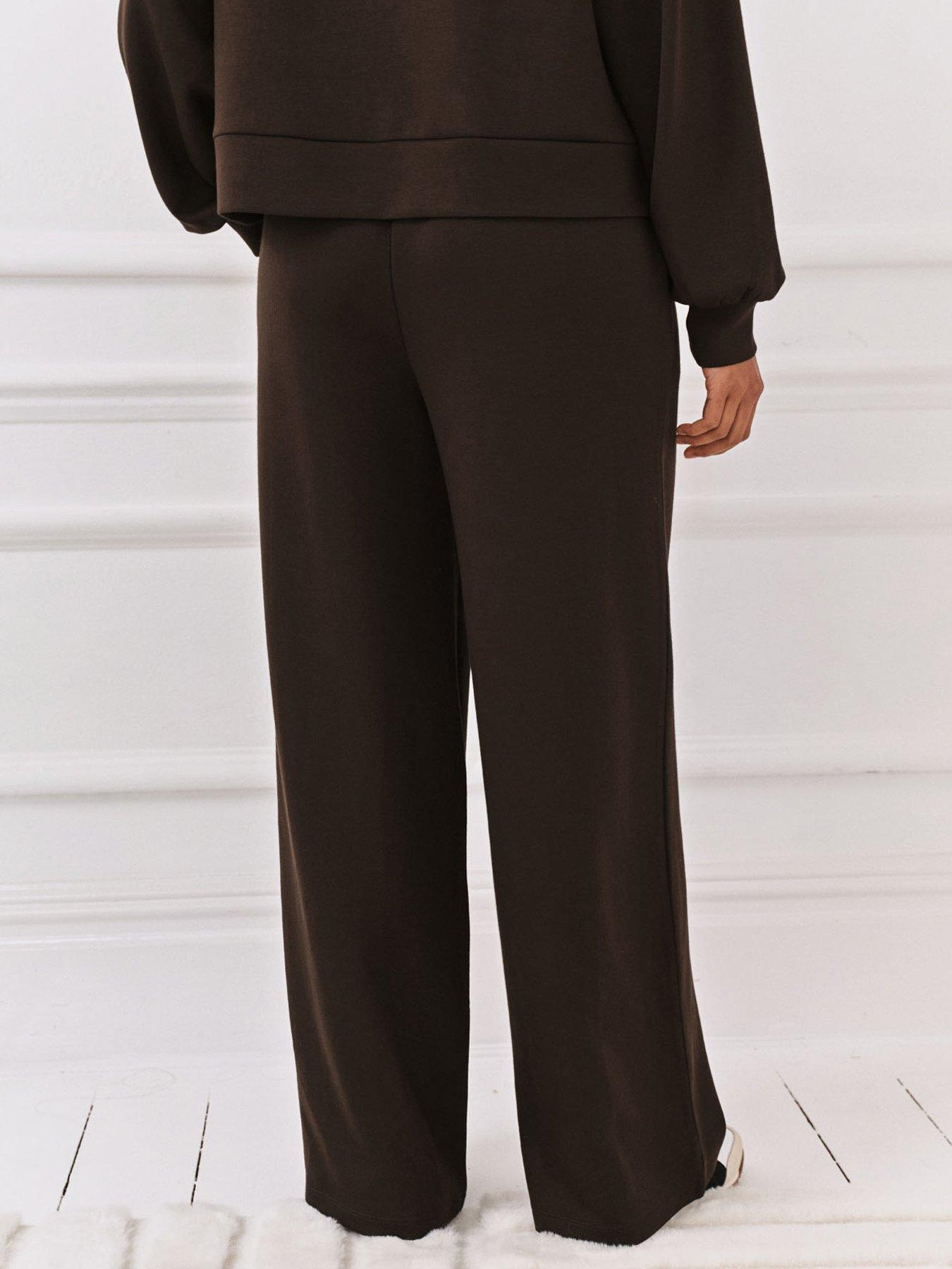 Image 3 of 5 of CHELSEA PEERS Scuba Joggers - Brown