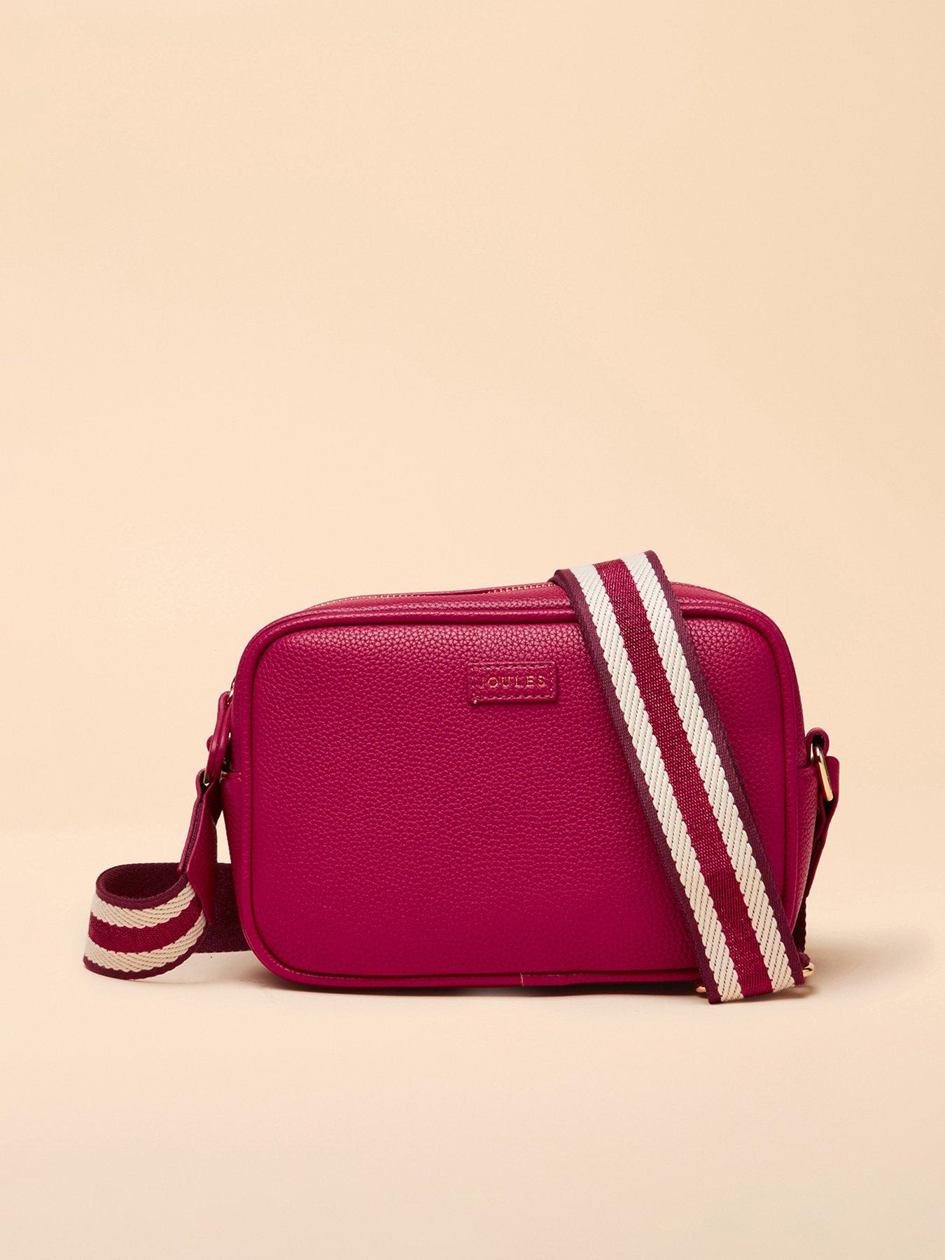 Joules Cross Body Bag - Berry Red