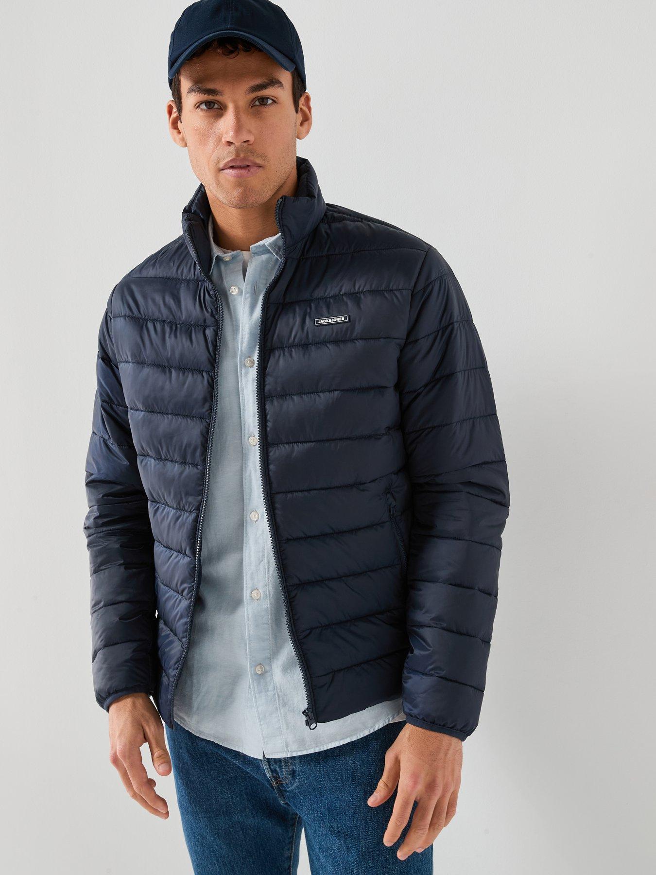 Image 1 of 5 of Jack & Jones Louis Light Padded Jacket - Navy