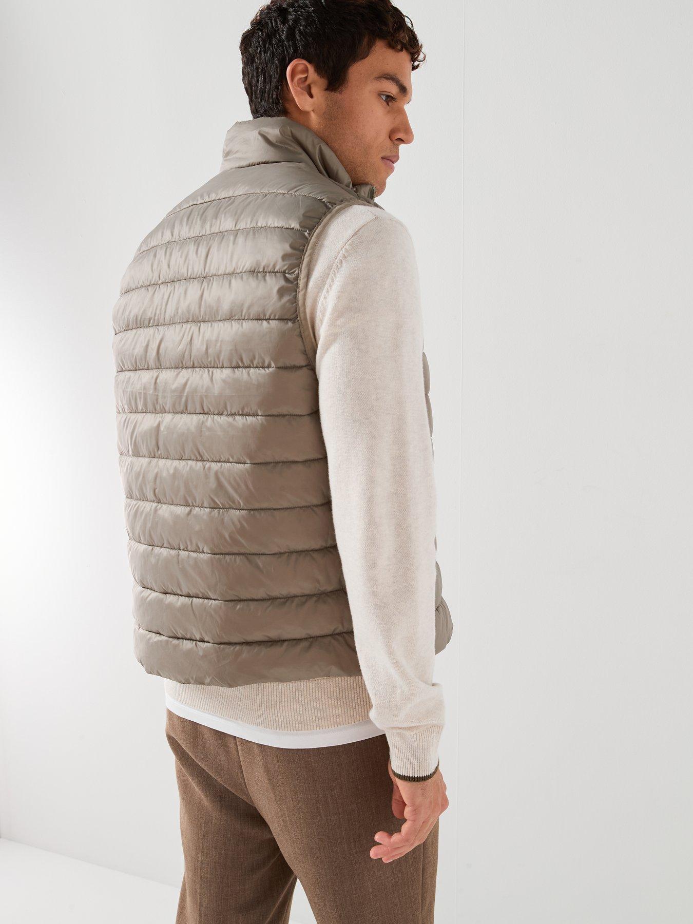Image 2 of 6 of Jack & Jones Light Padded Gilet - Light Khaki