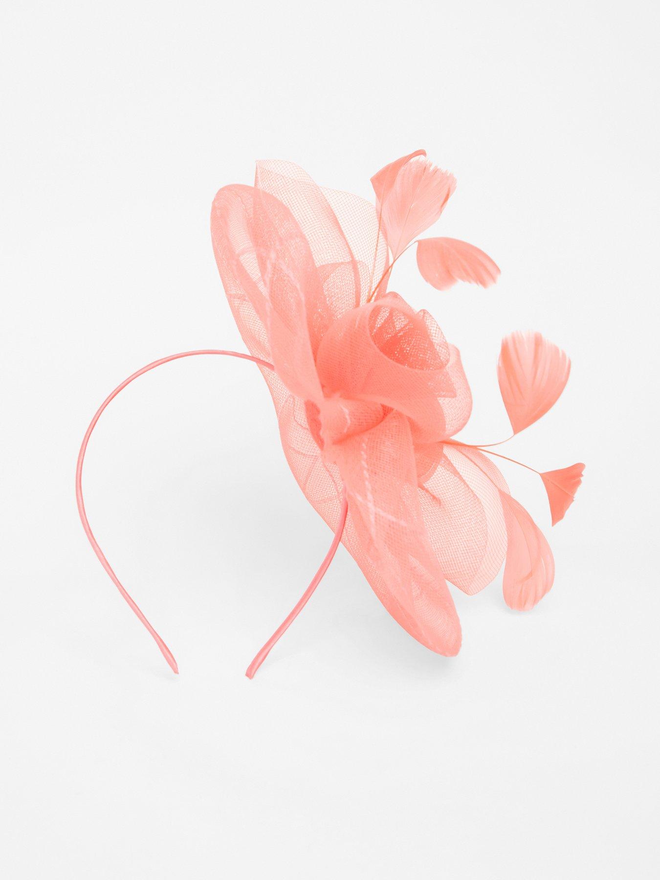 Quiz Coral Spiral Headband Fascinator