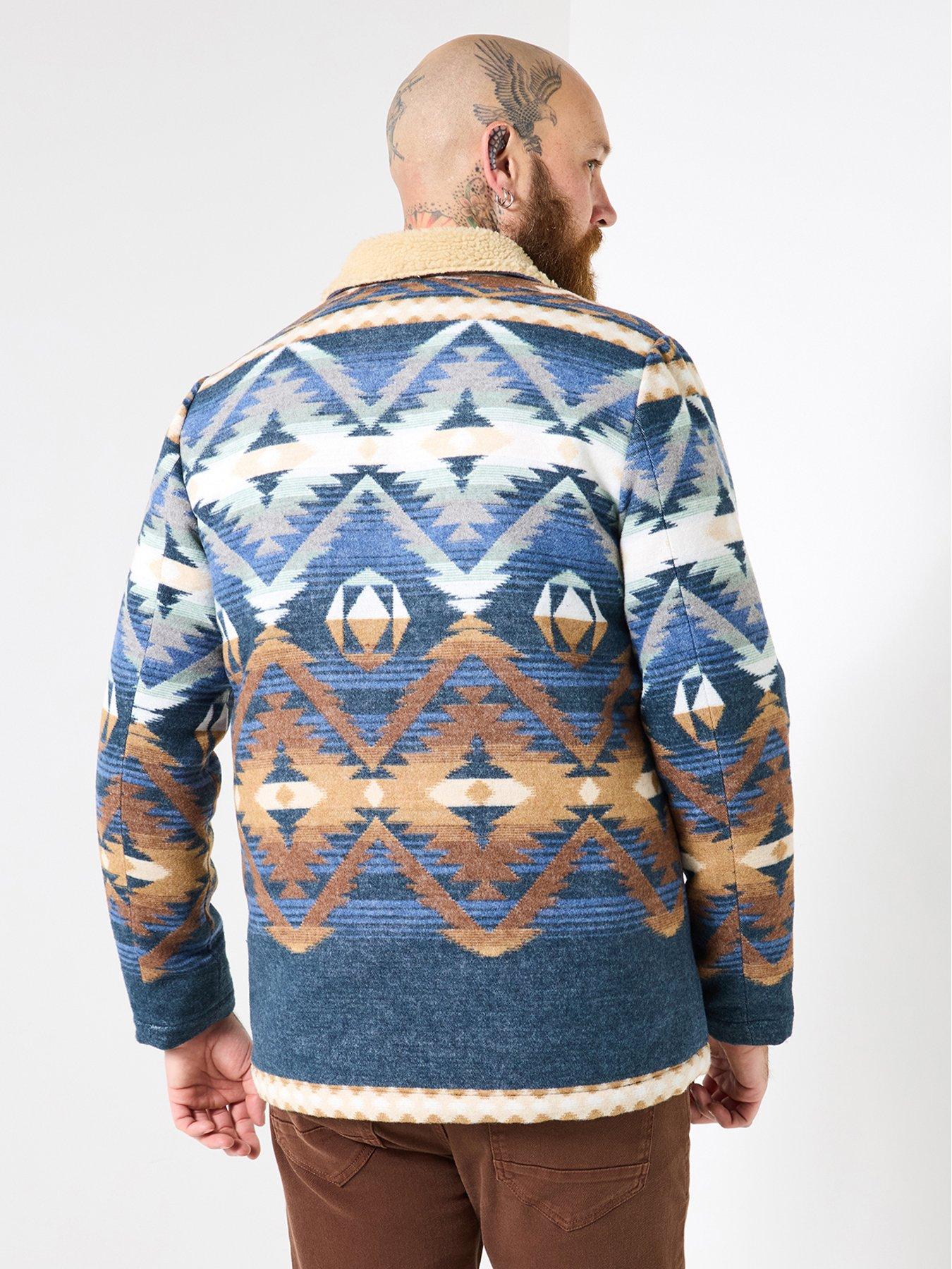 Image 3 of 5 of Joe Browns Aztec Print Overshirt - Multi