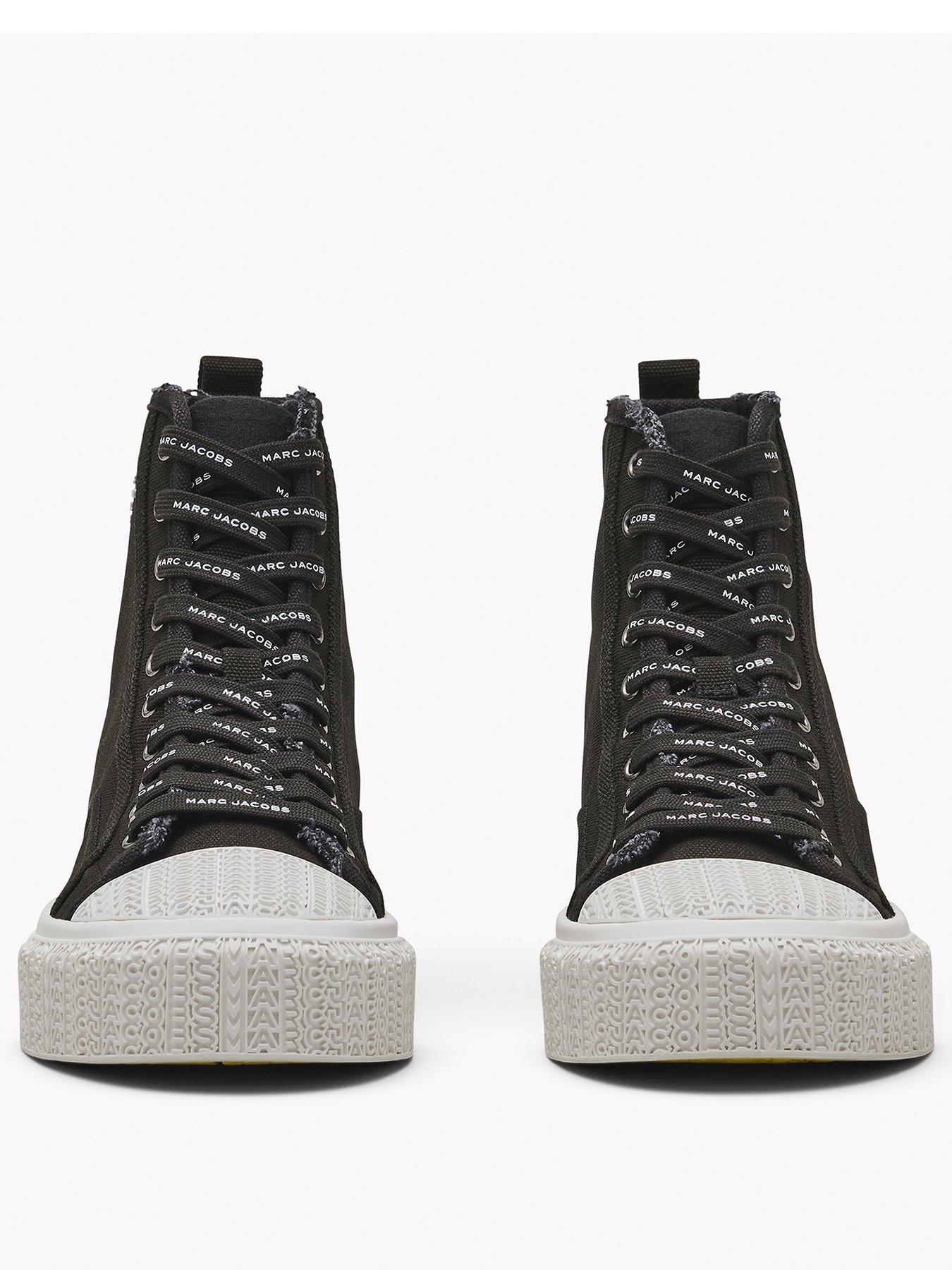 Image 3 of 3 of MARC JACOBS The High Top Sneaker - Black