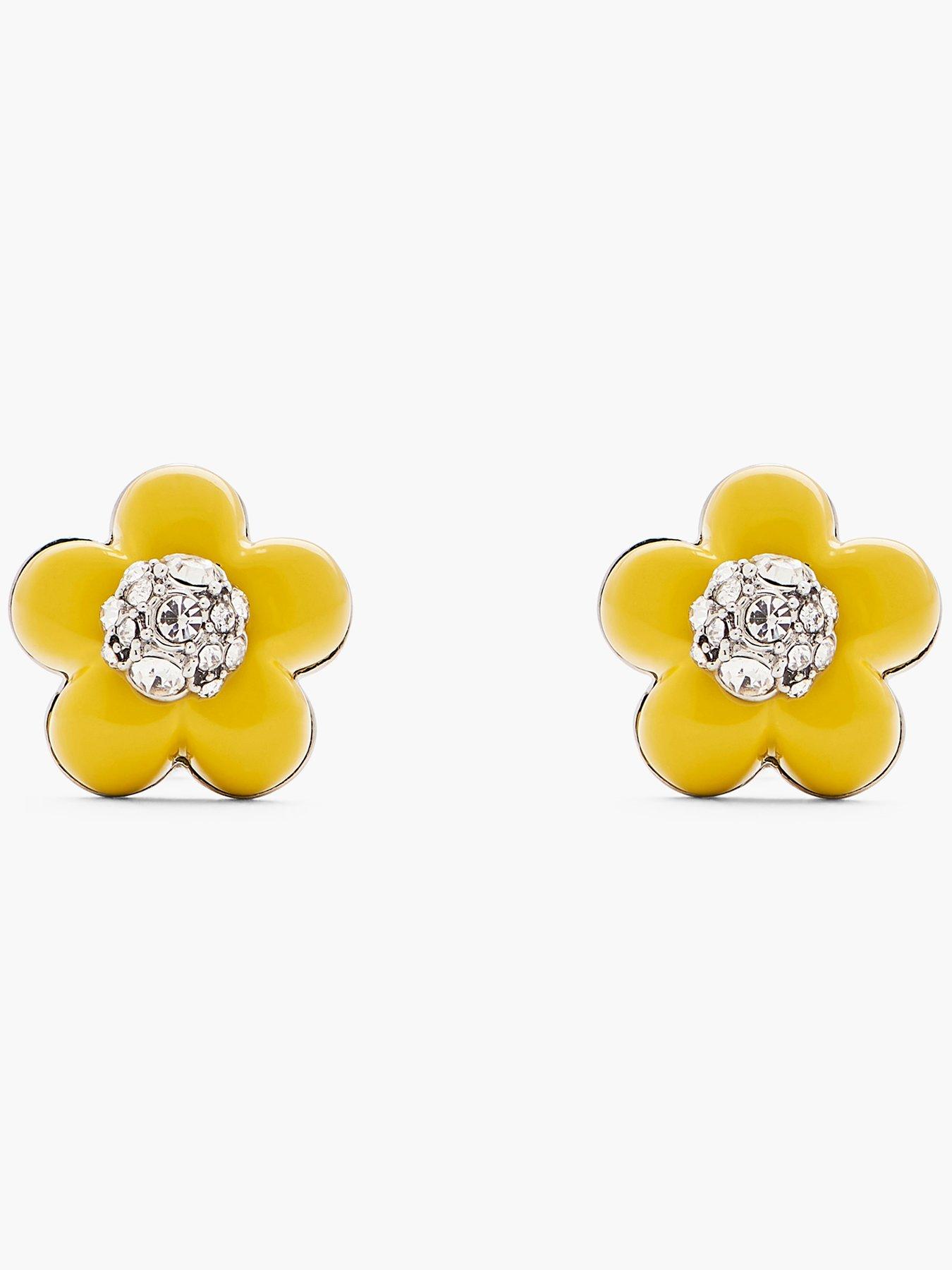 MARC JACOBS Daisy Stud Earrings - Yellow