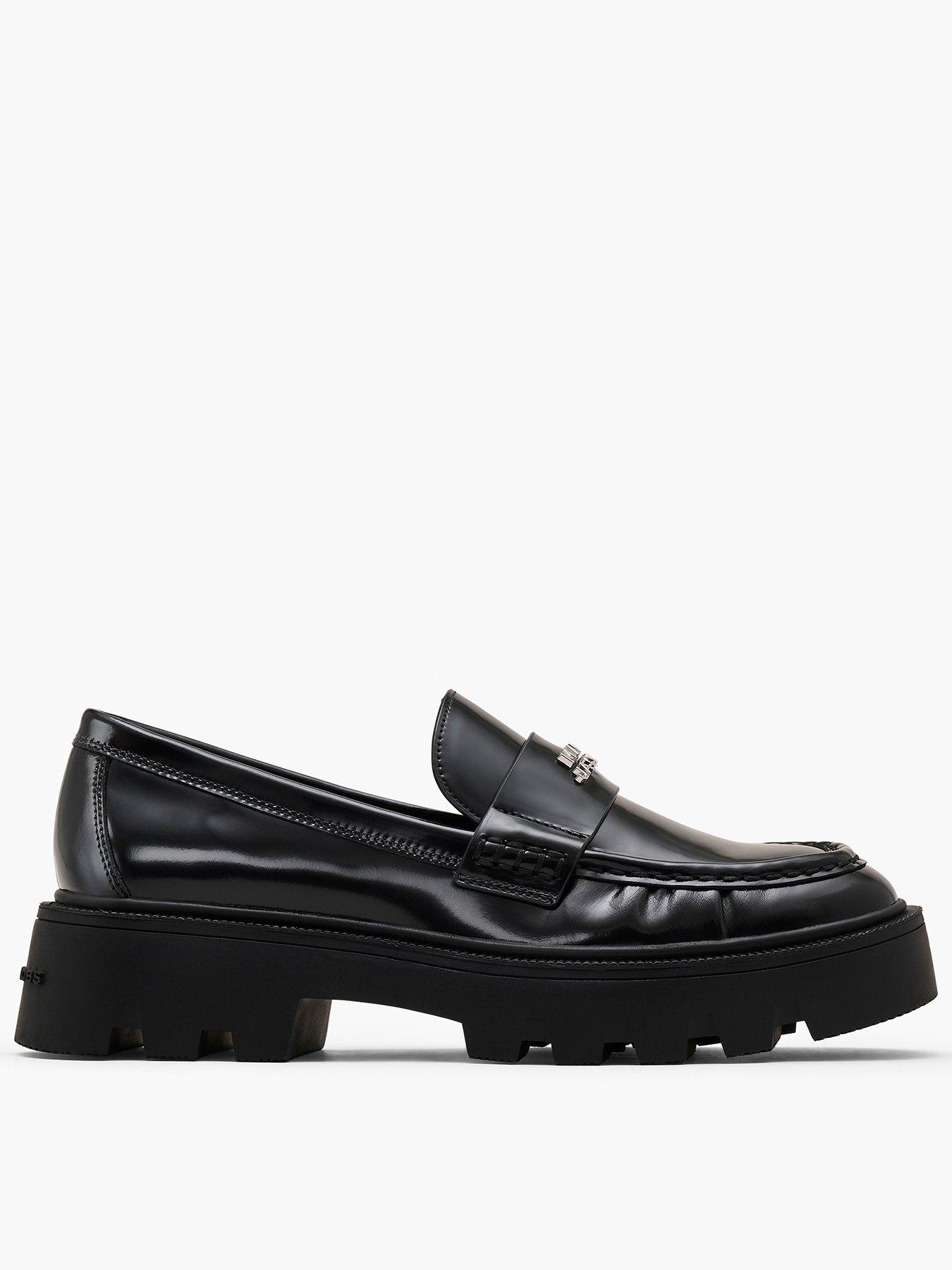 Image 1 of 4 of MARC JACOBS The Frankie Loafer - Black