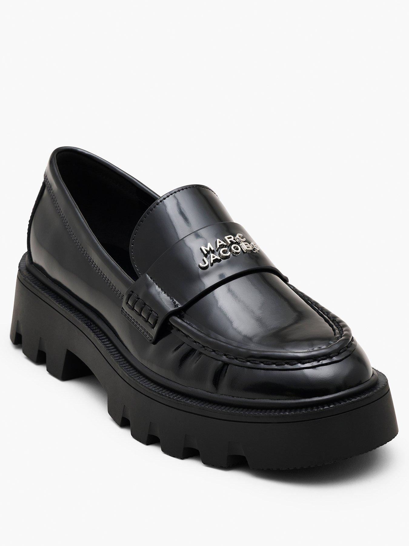 Image 2 of 4 of MARC JACOBS The Frankie Loafer - Black